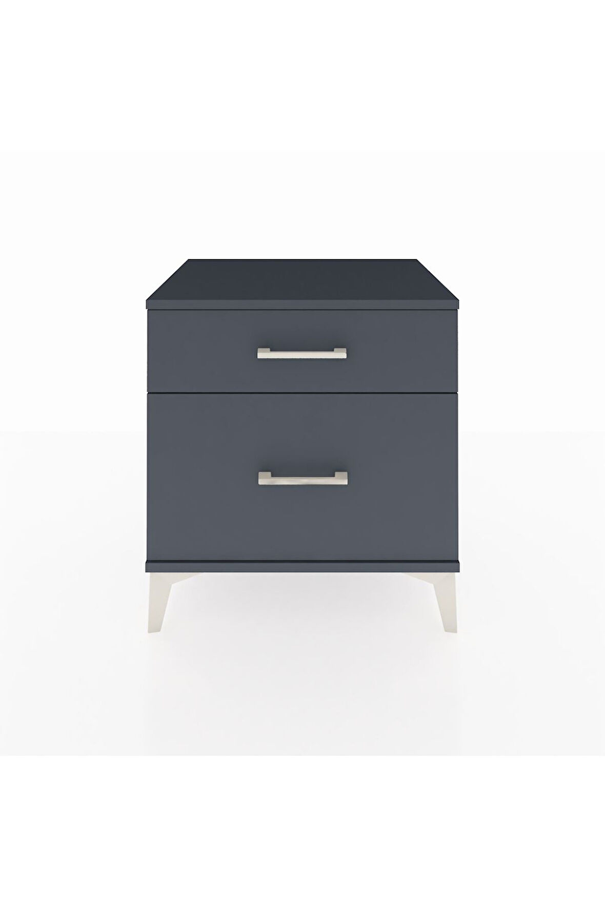 Hyperion Komodin 2 Çekmeceli 60x44x64 Antrasit-Antrasit