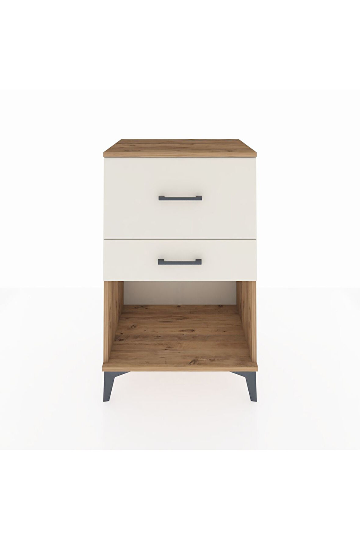 Hyperion Komodin 2 Çekmeceli 60x44x96 Çam-Aytaşı