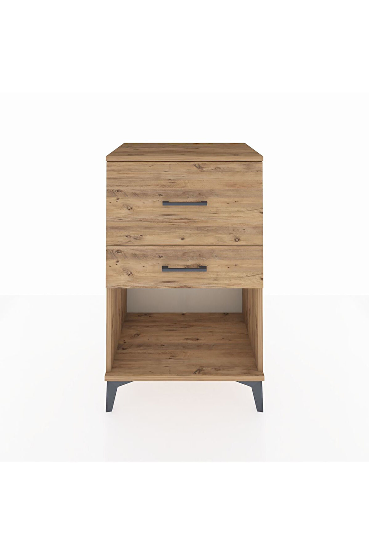 Hyperion Komodin 2 Çekmeceli 60x44x96 Çam-Çam