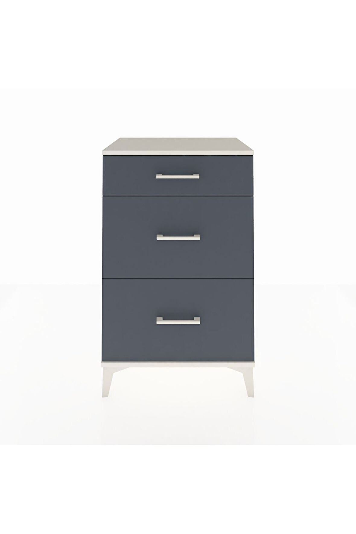 Hyperion Komodin 3 Çekmeceli 60x44x96 Aytaşı-Antrasit