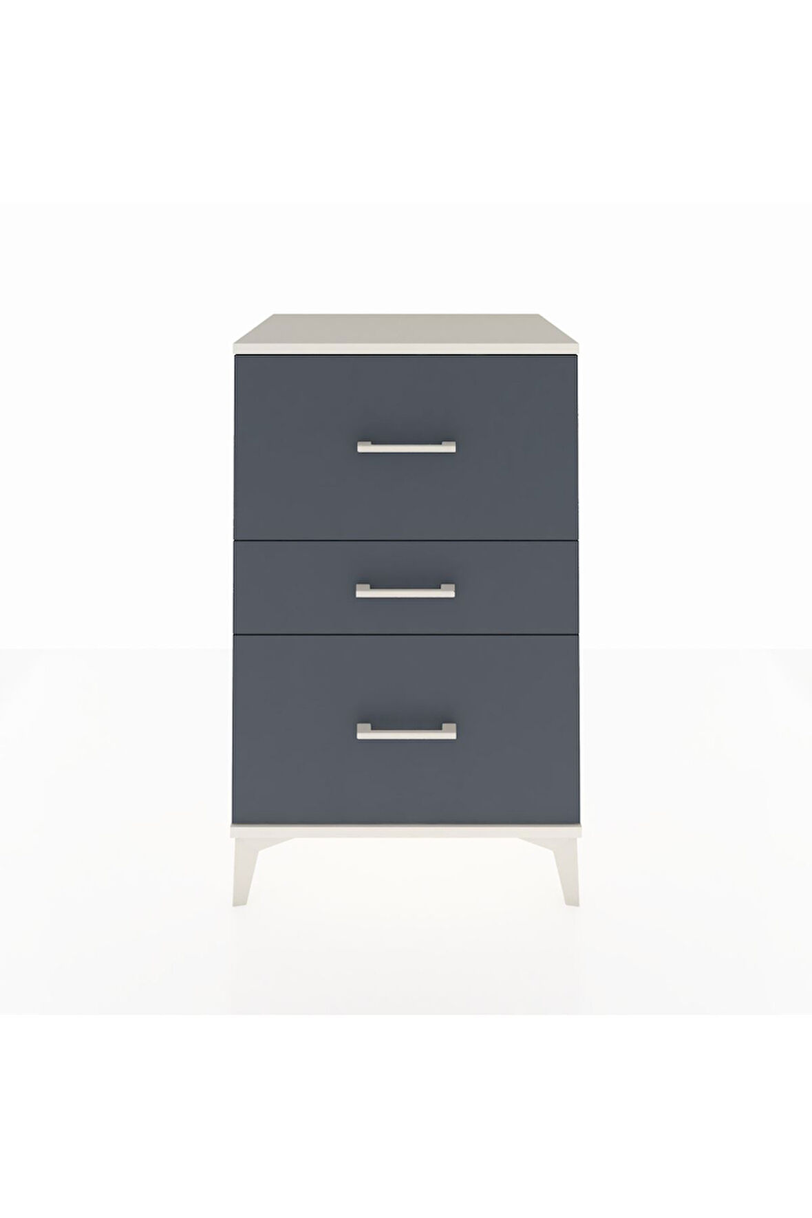 Hyperion Komodin 3 Çekmeceli 60x44x96 Aytaşı-Antrasit