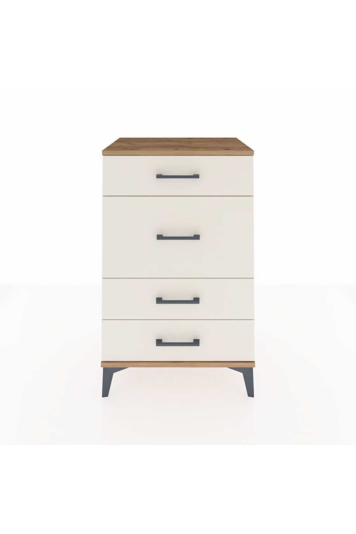 Hyperion Komodin 4 Çekmeceli 60x44x96 Çam-Aytaşı