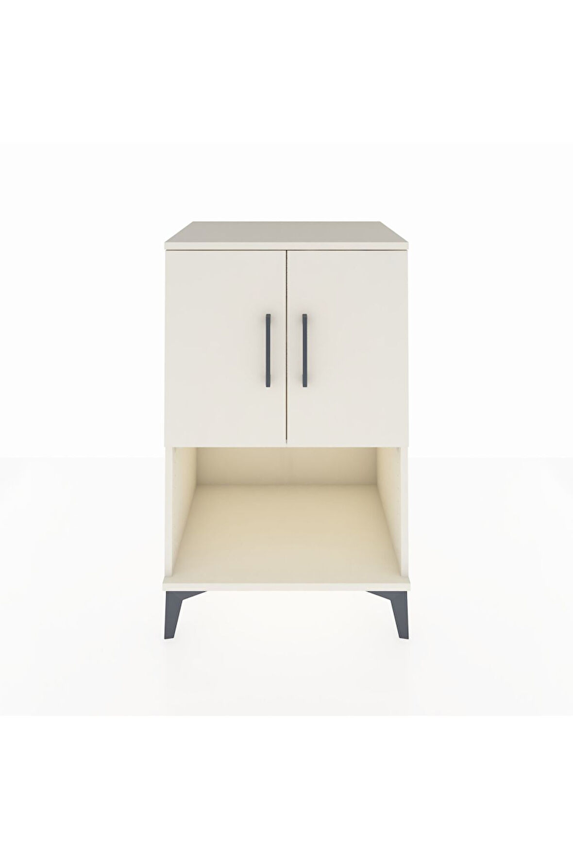 Hyperion Komodin 2 Raflı 2 Kapaklı 60x44x96 Aytaşı-Aytaşı