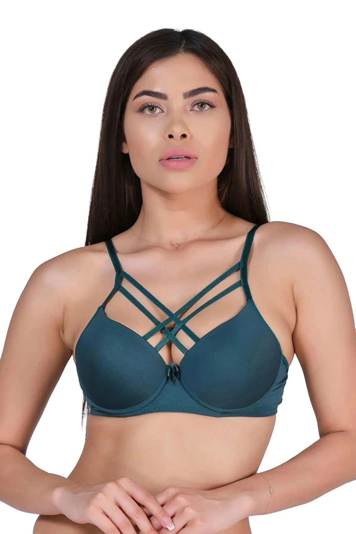 STORMED İç Giyim Kadın Çapraz Detay Desteksiz Sütyen 485