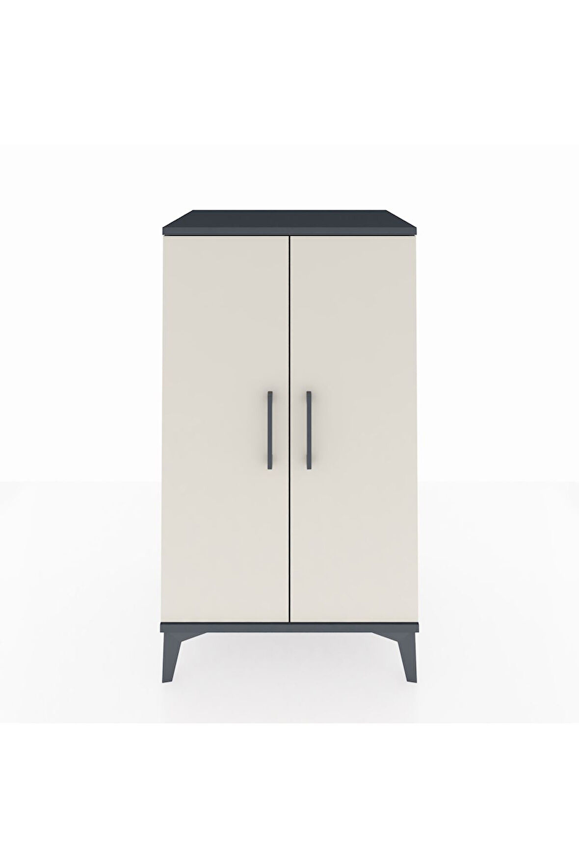 Hyperion Komodin 2 Kapaklı 60x44x106 Antrasit-Aytaşı