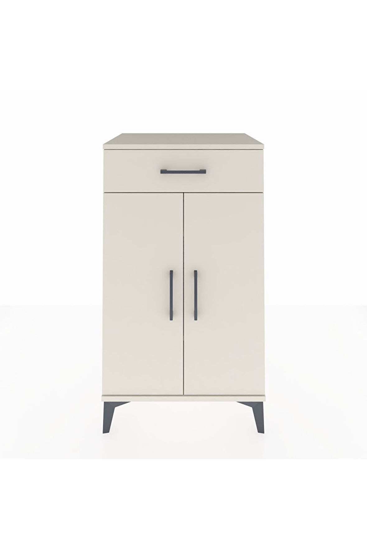Hyperion Komodin 2 Raflı Tek Çekmeceli 2 Kapaklı 60x44x106 Aytaşı-Aytaşı