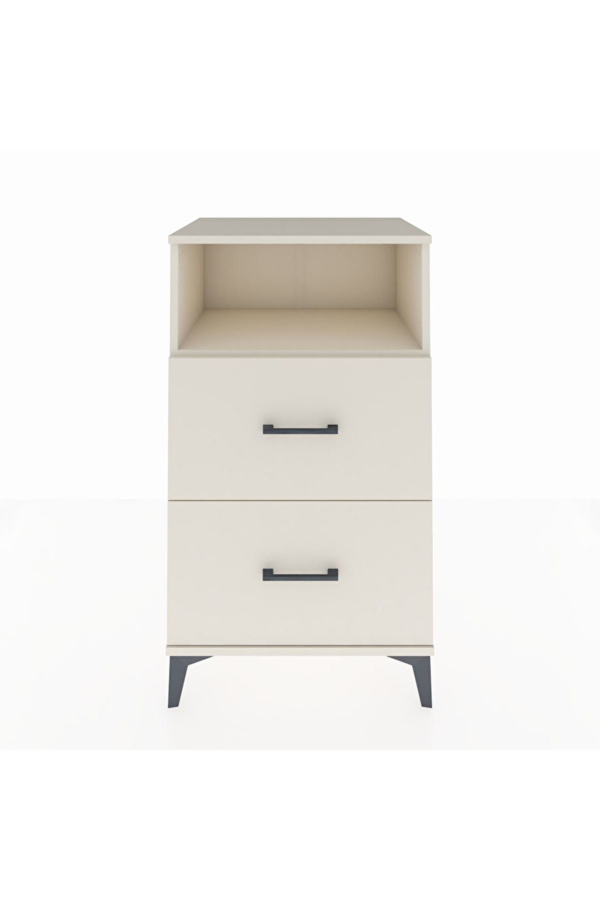 Hyperion Komodin Tek Raflı 2 Çekmeceli 60x44x106 Aytaşı-Aytaşı