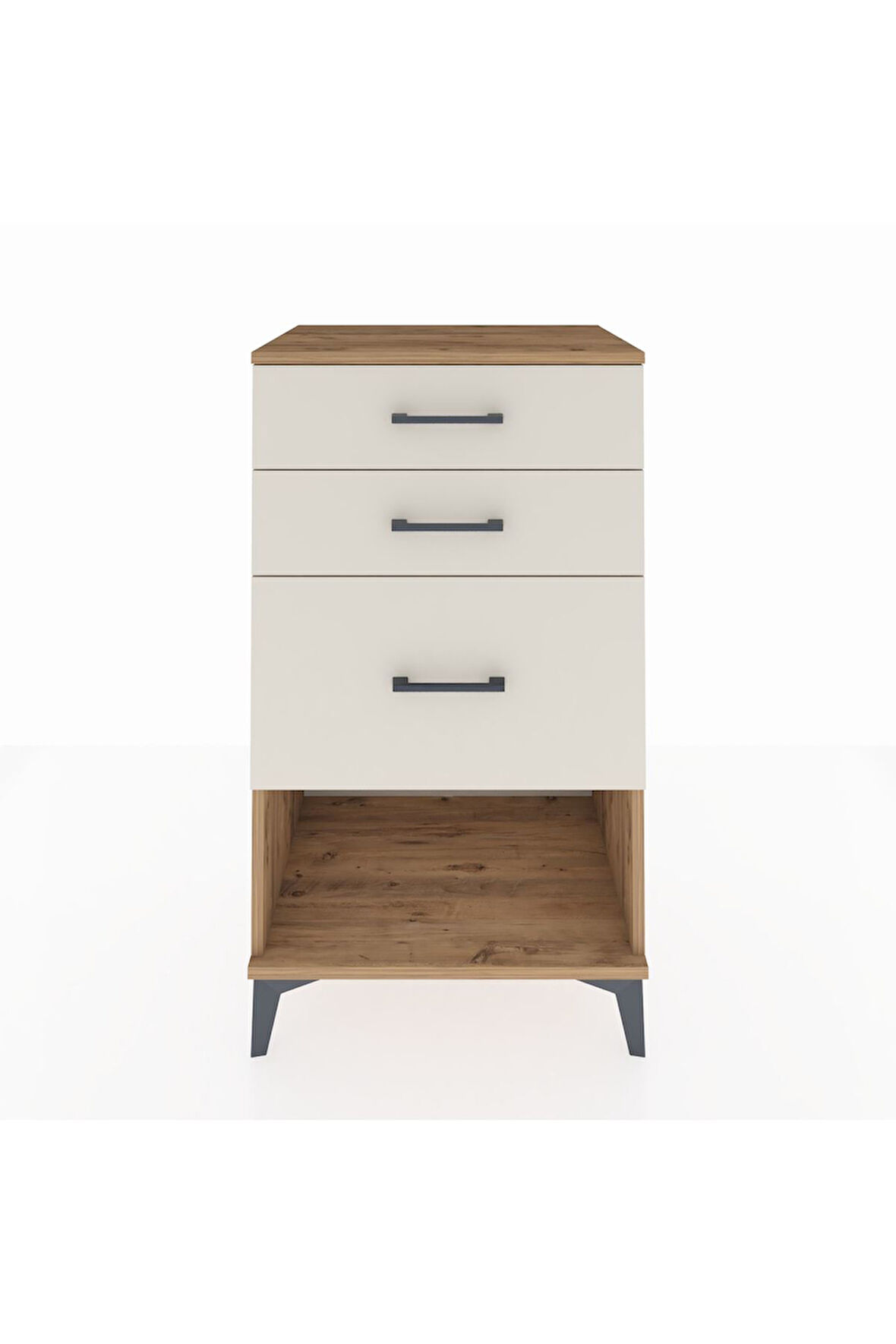 Hyperion Komodin 3 Çekmeceli 60x44x106 Çam-Aytaşı