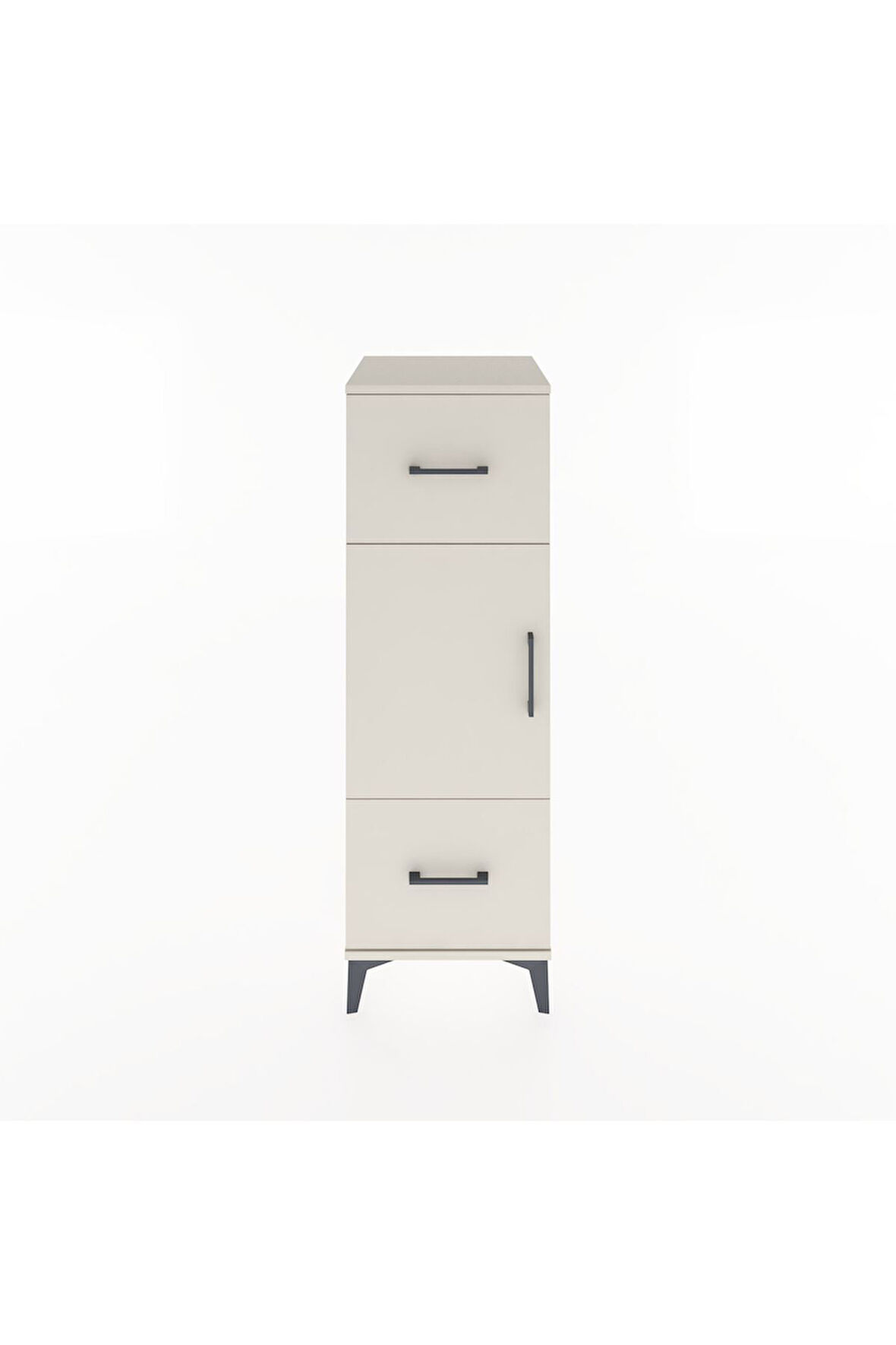 Hyperion Dolap 2 Raflı 2 Çekmeceli Tek Kapaklı 44x44x134 Aytaşı-Aytaşı