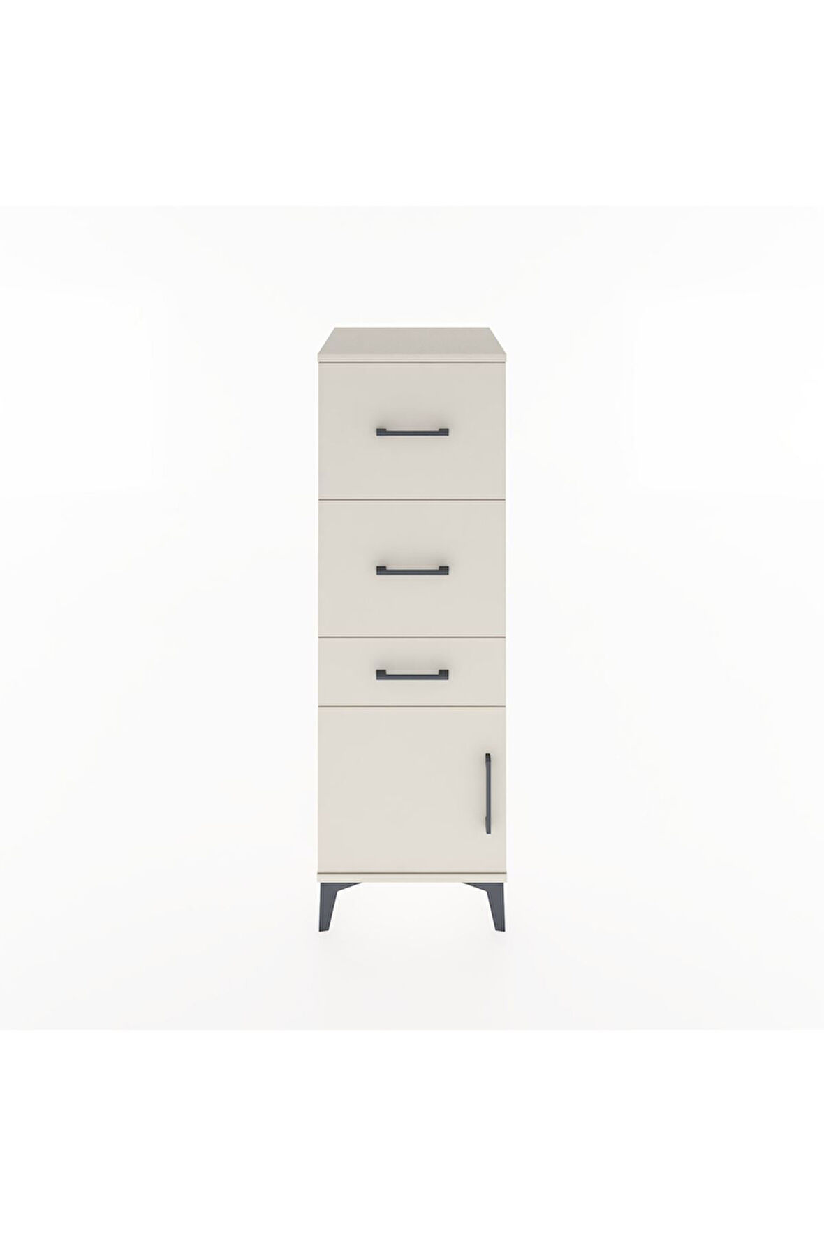 Hyperion Dolap 3 Çekmeceli Tek Kapaklı 44x44x134 Aytaşı-Aytaşı