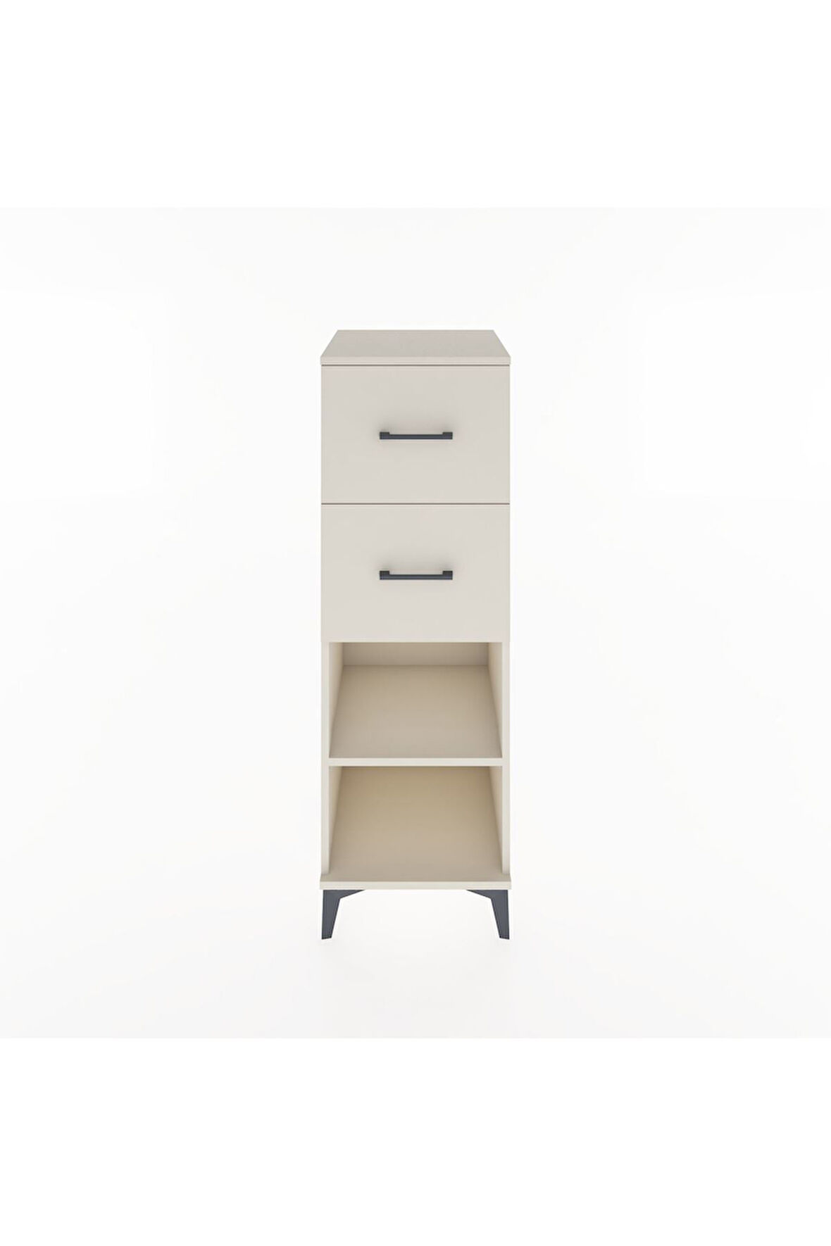 Hyperion Dolap Tek Raflı 2 Çekmeceli 44x44x134 Aytaşı-Aytaşı