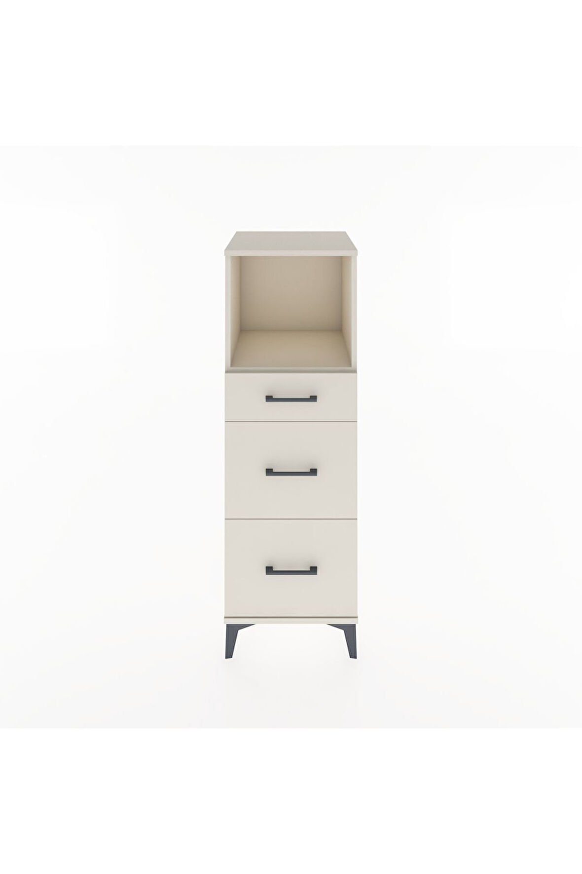 Hyperion Dolap Tek Raflı 3 Çekmeceli 44x44x134 Aytaşı-Aytaşı