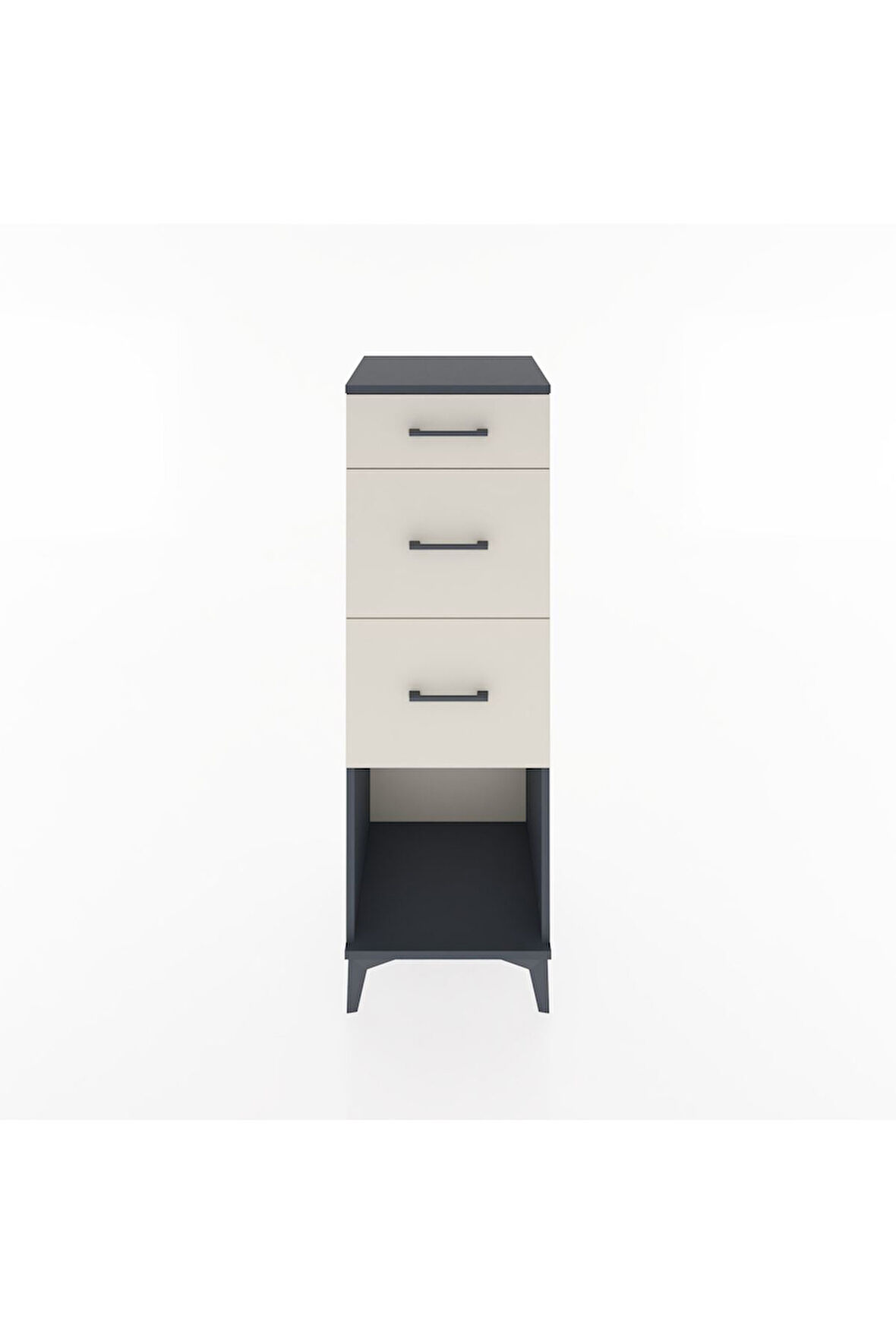Hyperion Dolap 3 Çekmeceli 44x44x134 Antrasit-Aytaşı