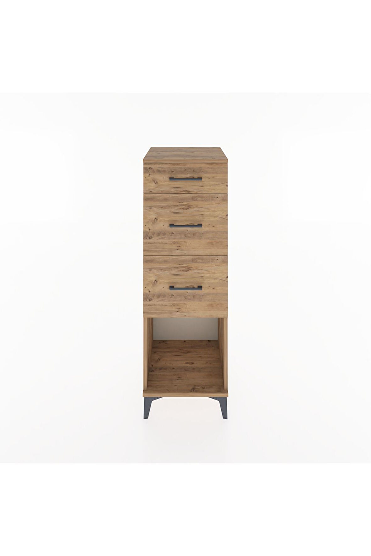 Hyperion Dolap 3 Çekmeceli 44x44x134 Çam-Çam