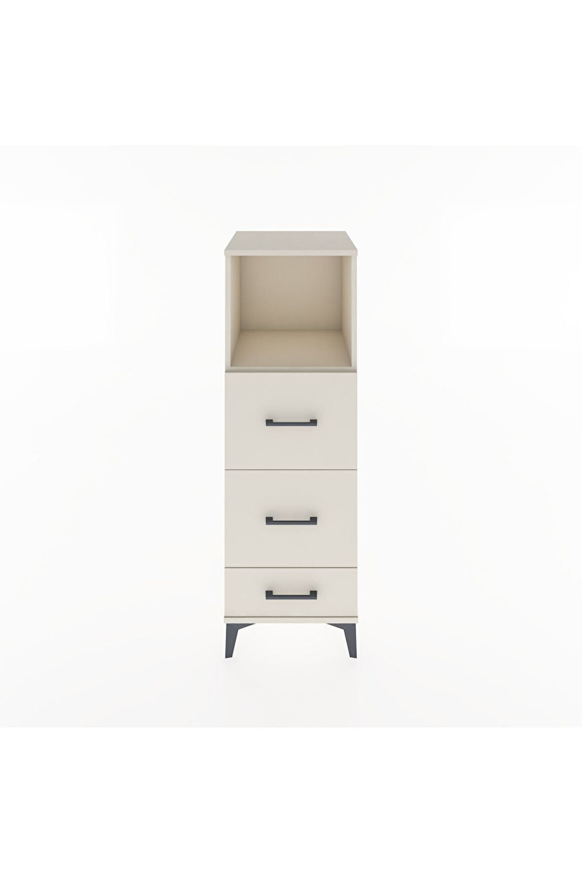 Hyperion Dolap Tek Raflı 3 Çekmeceli 44x44x134 Aytaşı-Aytaşı