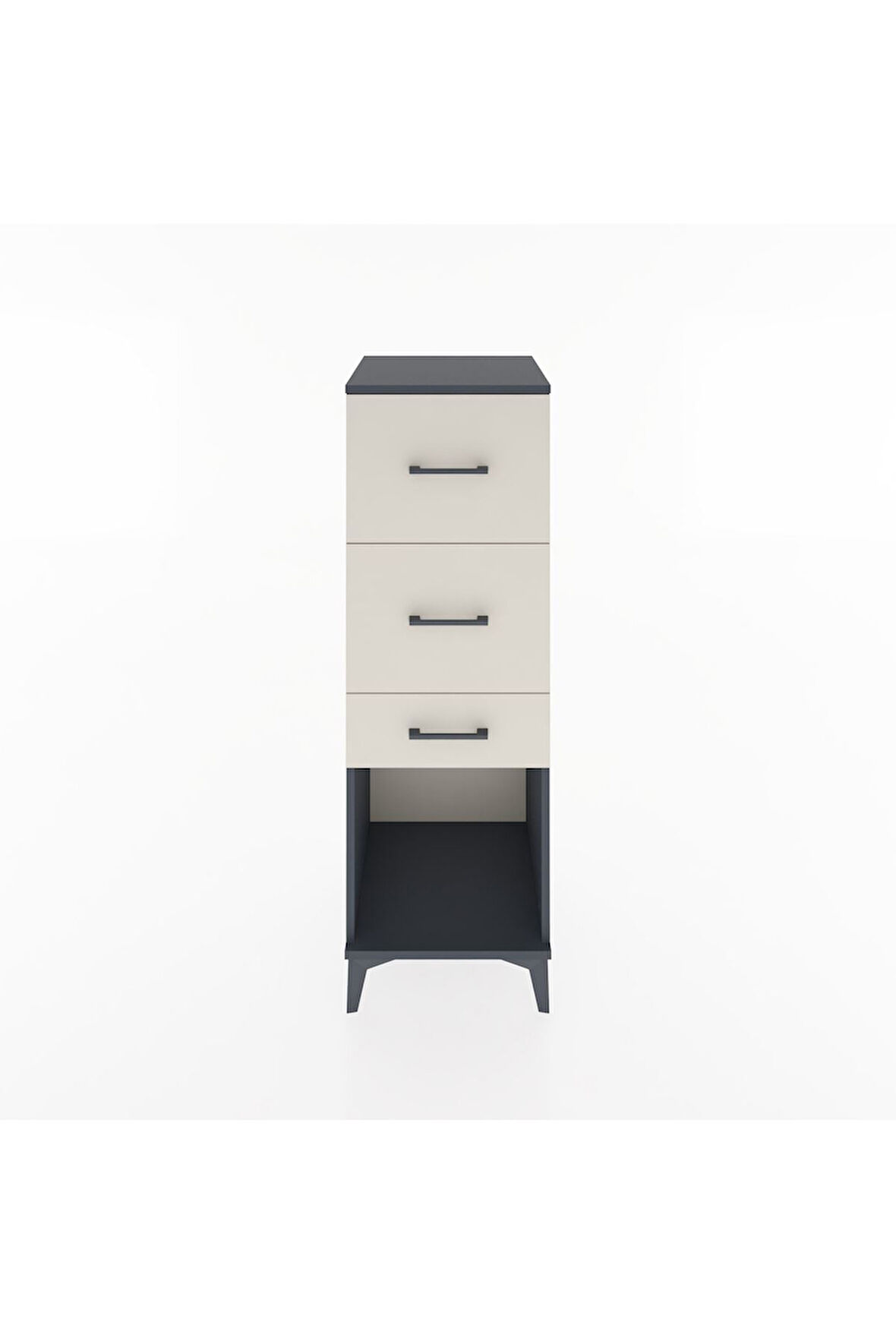 Hyperion Dolap 3 Çekmeceli 44x44x134 Antrasit-Aytaşı