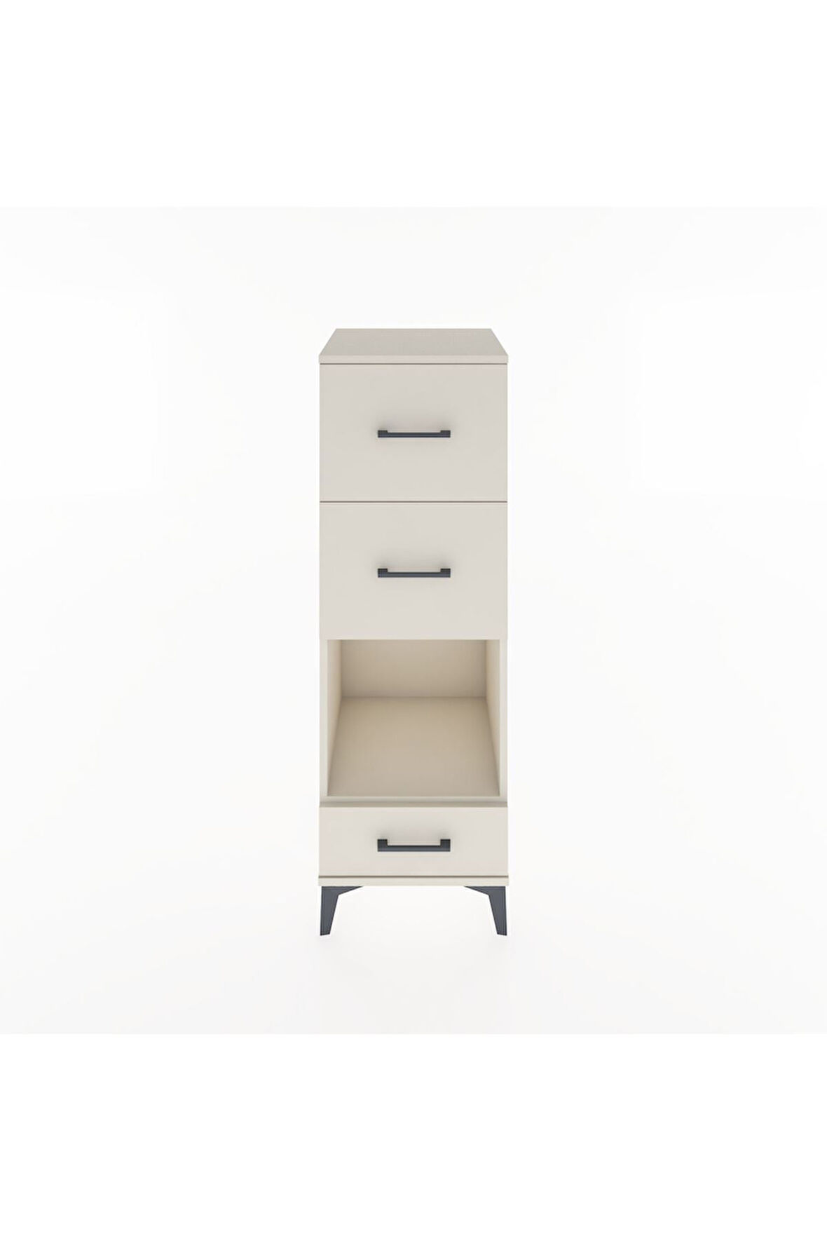 Hyperion Dolap Tek Raflı 3 Çekmeceli 44x44x134 Aytaşı-Aytaşı