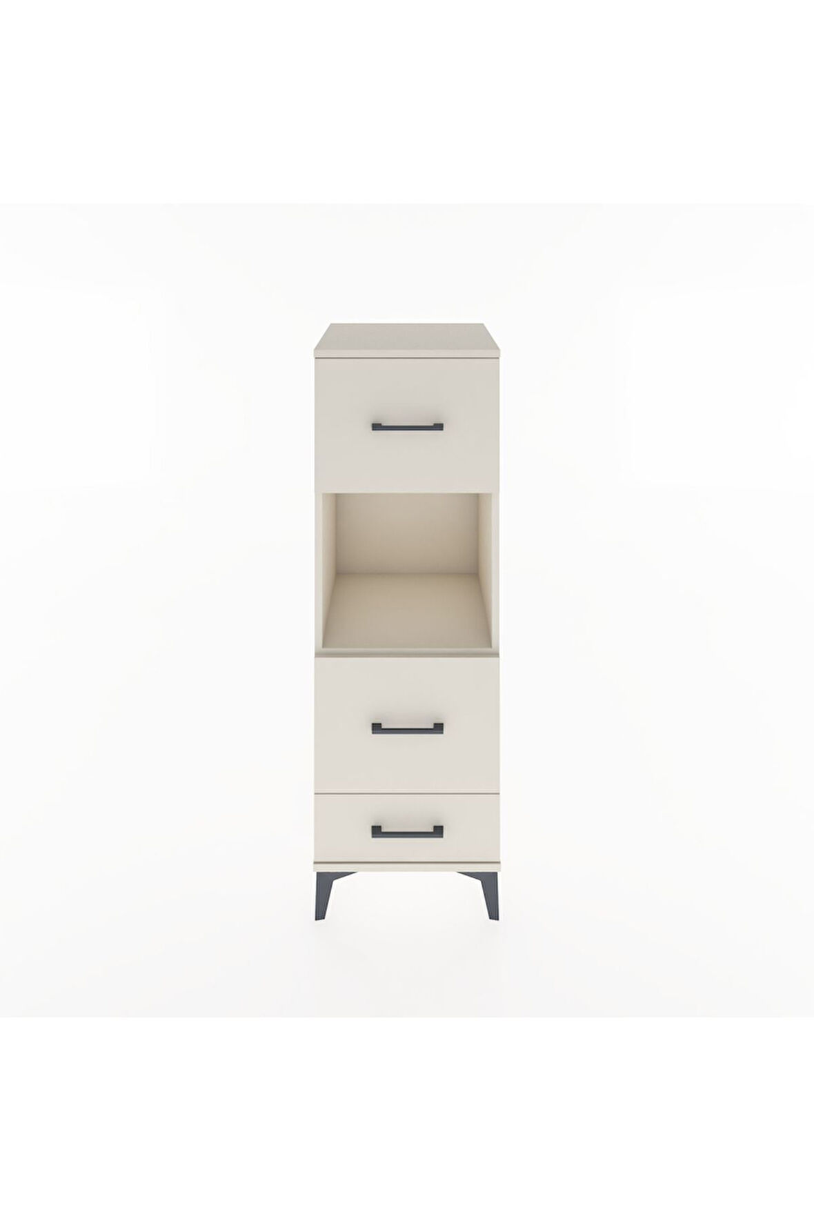 Hyperion Dolap Tek Raflı 3 Çekmeceli 44x44x134 Aytaşı-Aytaşı