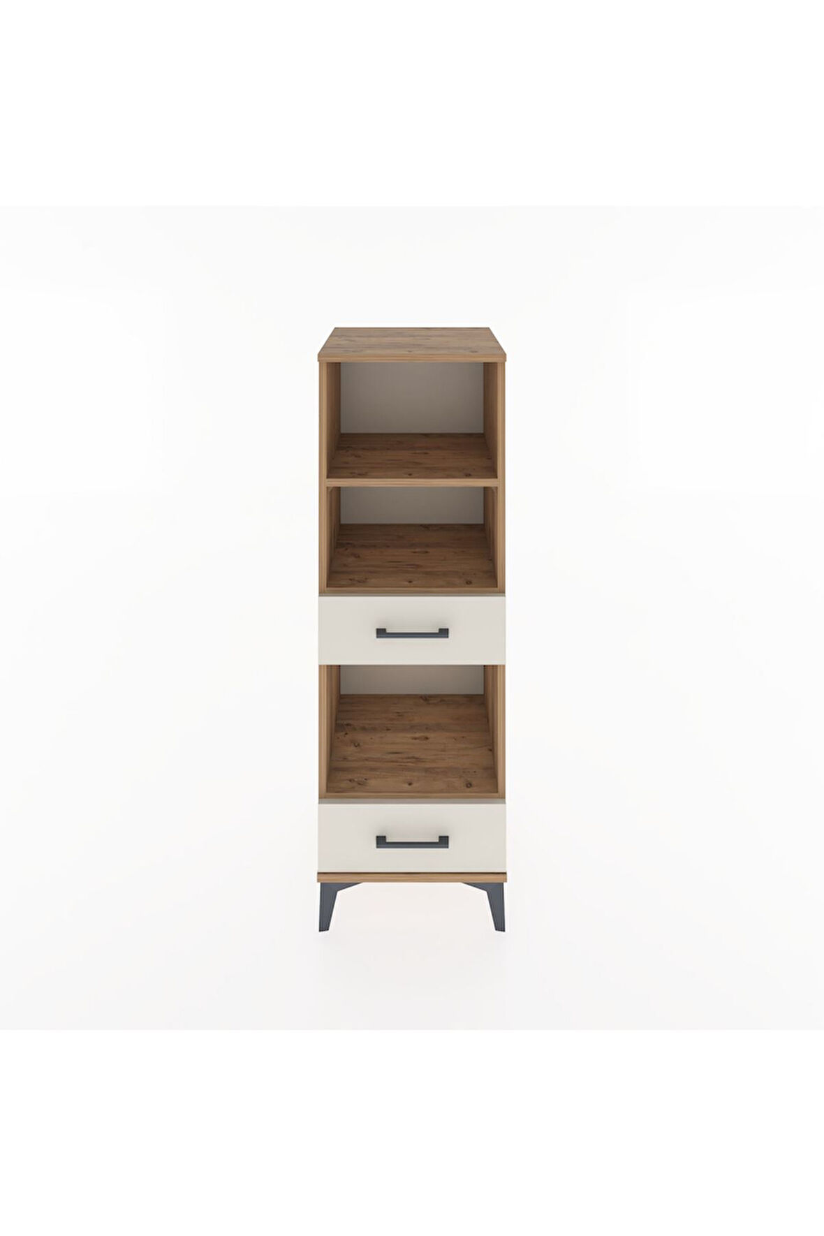 Hyperion Dolap 3 Raflı 2 Çekmeceli 44x44x134 Çam-Aytaşı