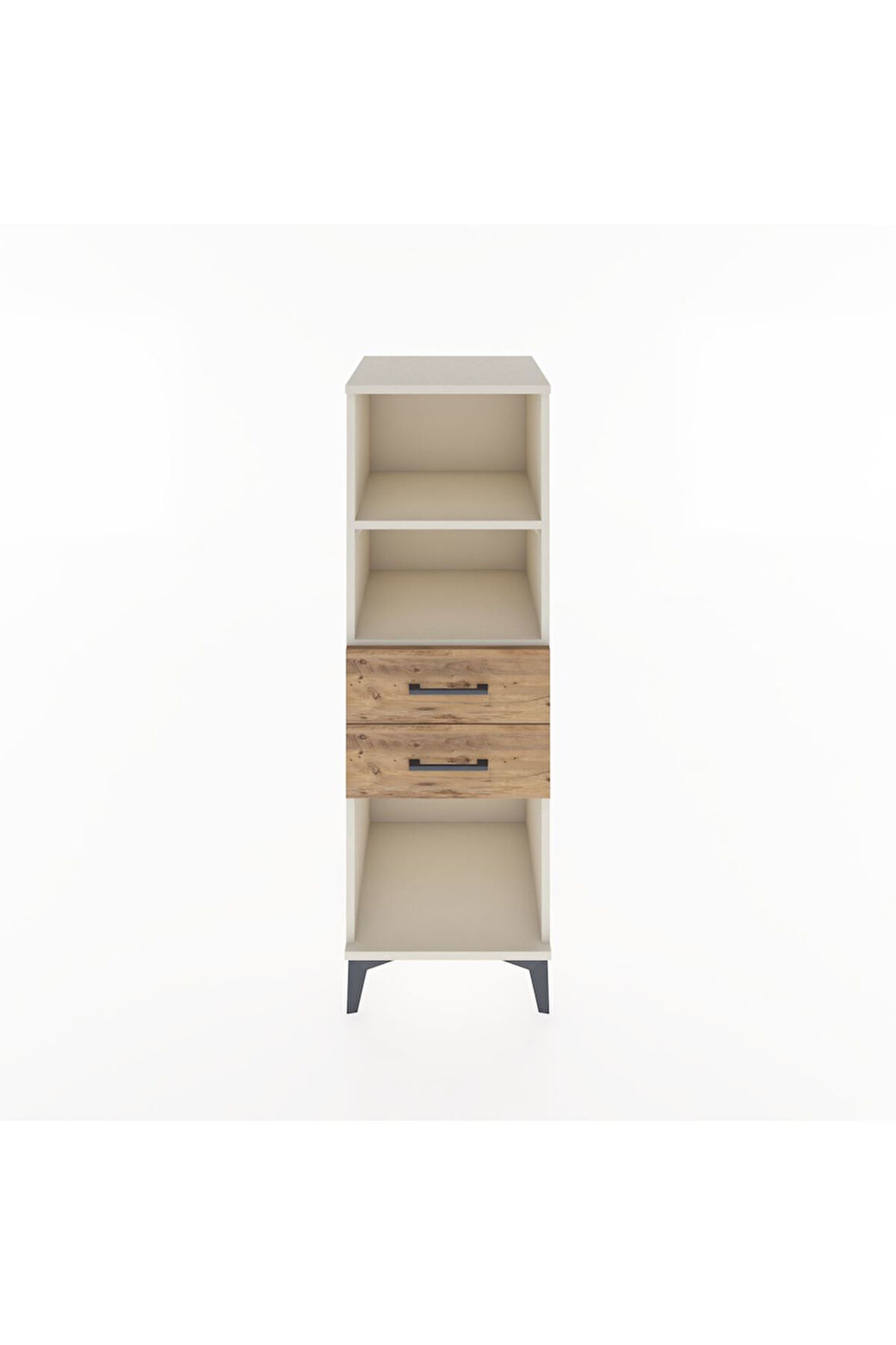 Hyperion Dolap 2 Raflı 2 Çekmeceli 44x44x134 Aytaşı-Çam