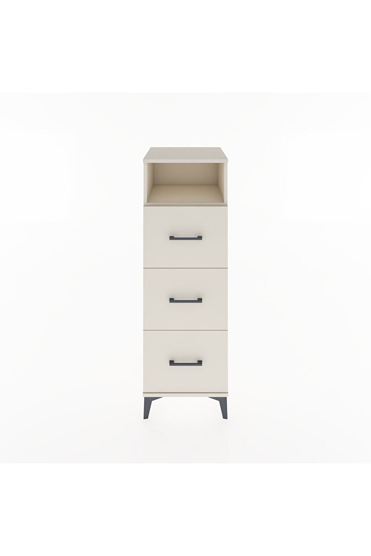 Hyperion Dolap Tek Raflı 3 Çekmeceli 44x44x134 Aytaşı-Aytaşı