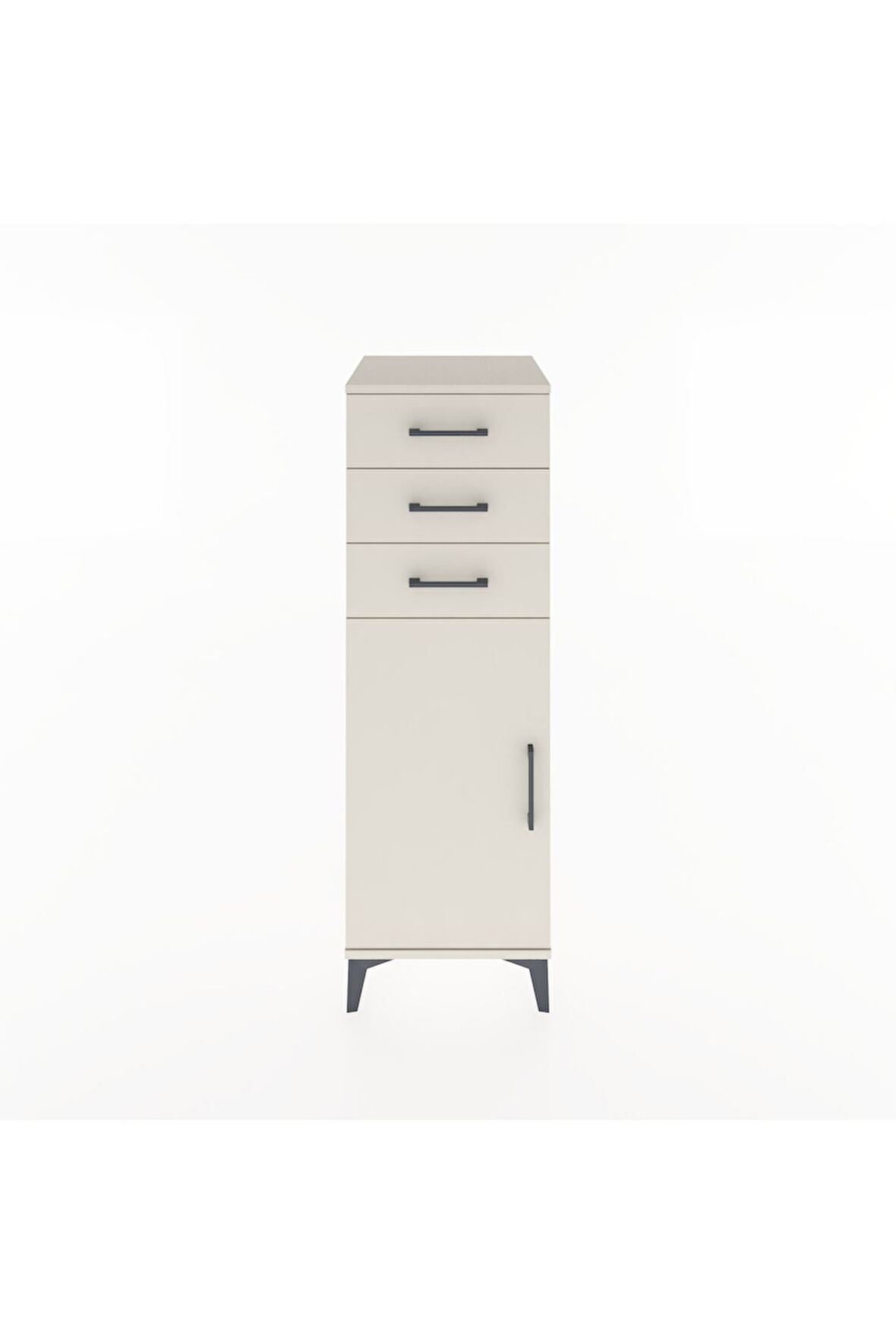 Hyperion Dolap 3 Çekmeceli Tek Kapaklı 44x44x134 Aytaşı-Aytaşı