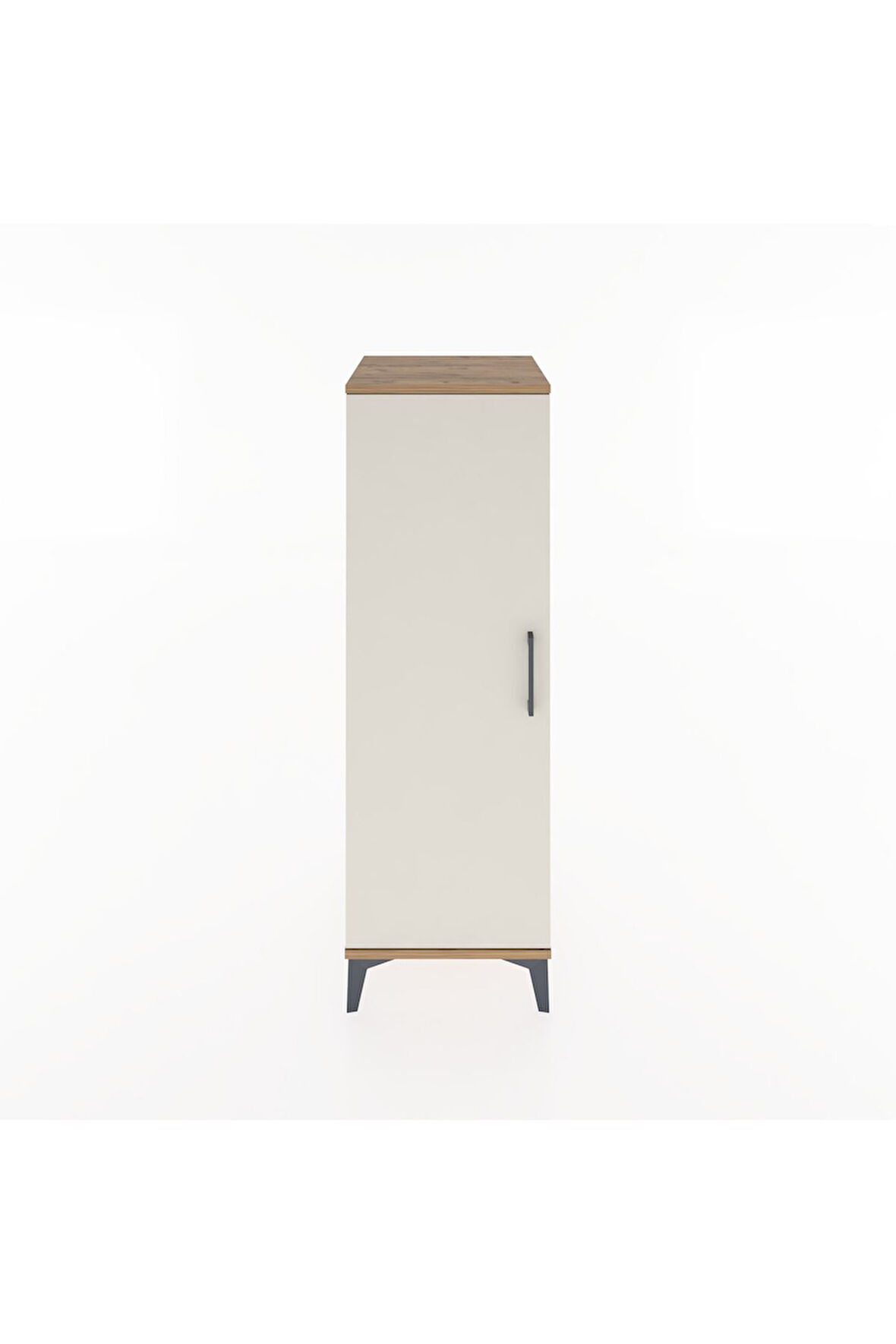 Hyperion Dolap Tek Kapaklı Tek Askılı 44x44x134 Çam-Aytaşı