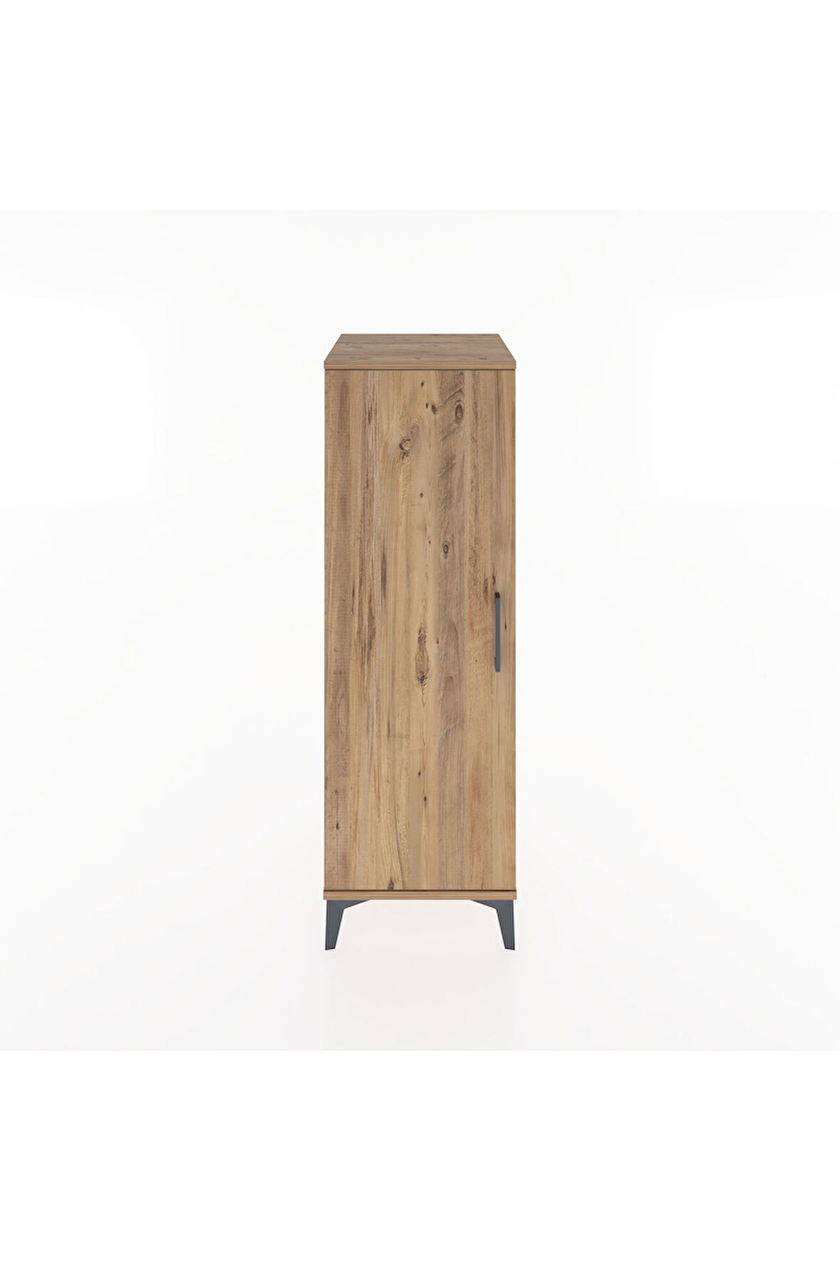 Hyperion Dolap Tek Kapaklı Tek Askılı 44x44x134 Çam-Çam