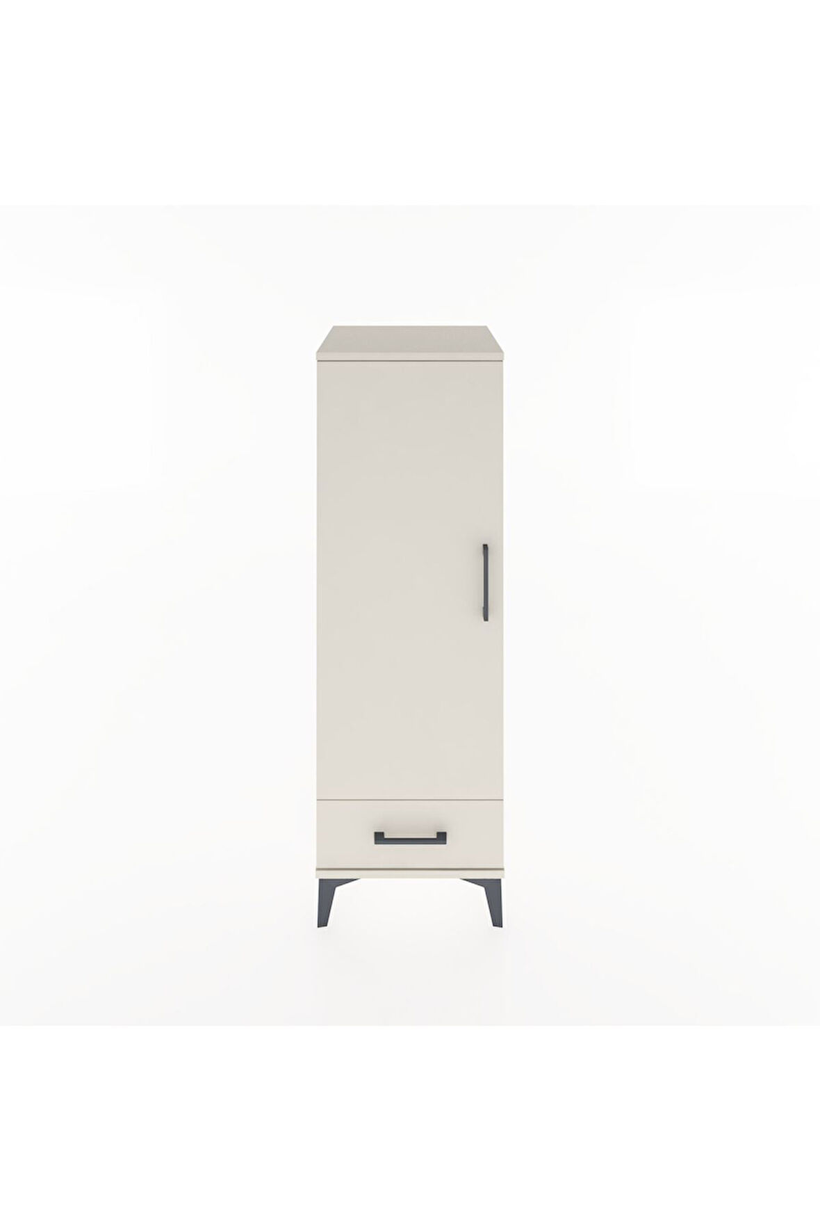 Hyperion Dolap Tek Raflı Tek Çekmeceli Tek Askılı 44x44x134 Aytaşı-Aytaşı