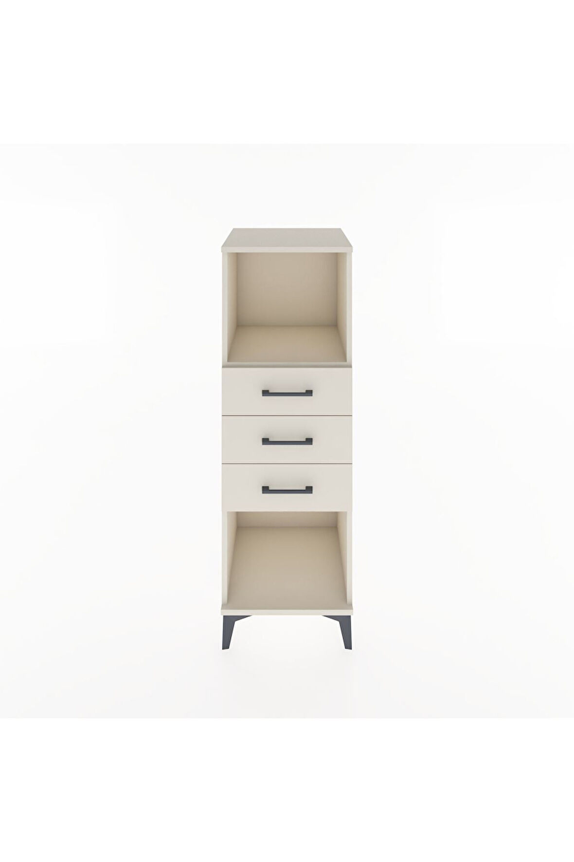 Hyperion Dolap Tek Raflı 3 Çekmeceli 44x44x134 Aytaşı-Aytaşı