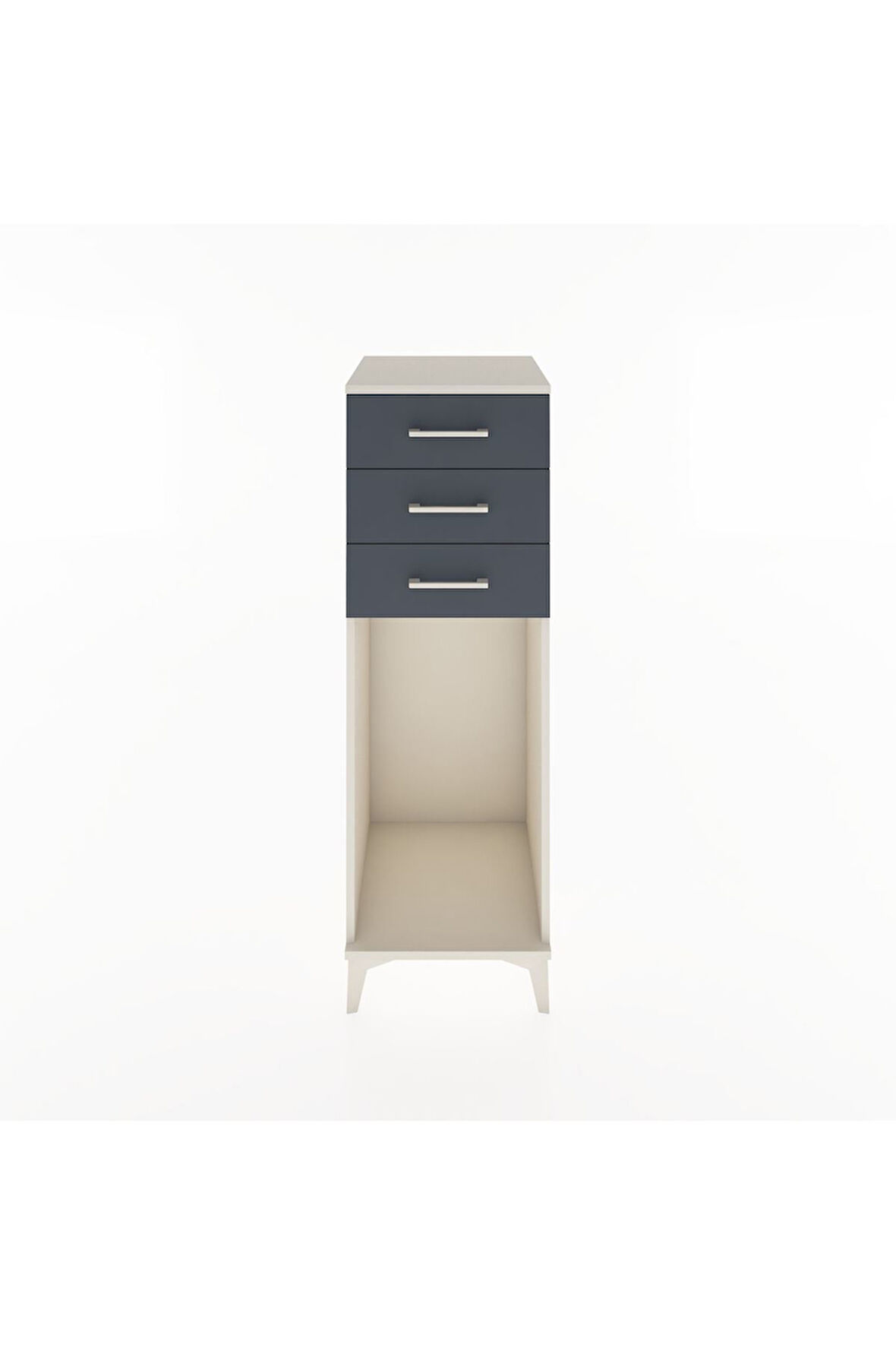Hyperion Dolap 3 Çekmeceli 44x44x134 Aytaşı-Antrasit