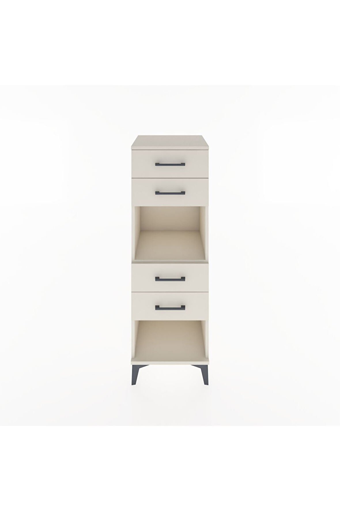 Hyperion Dolap Tek Raflı 4 Çekmeceli 44x44x134 Aytaşı-Aytaşı