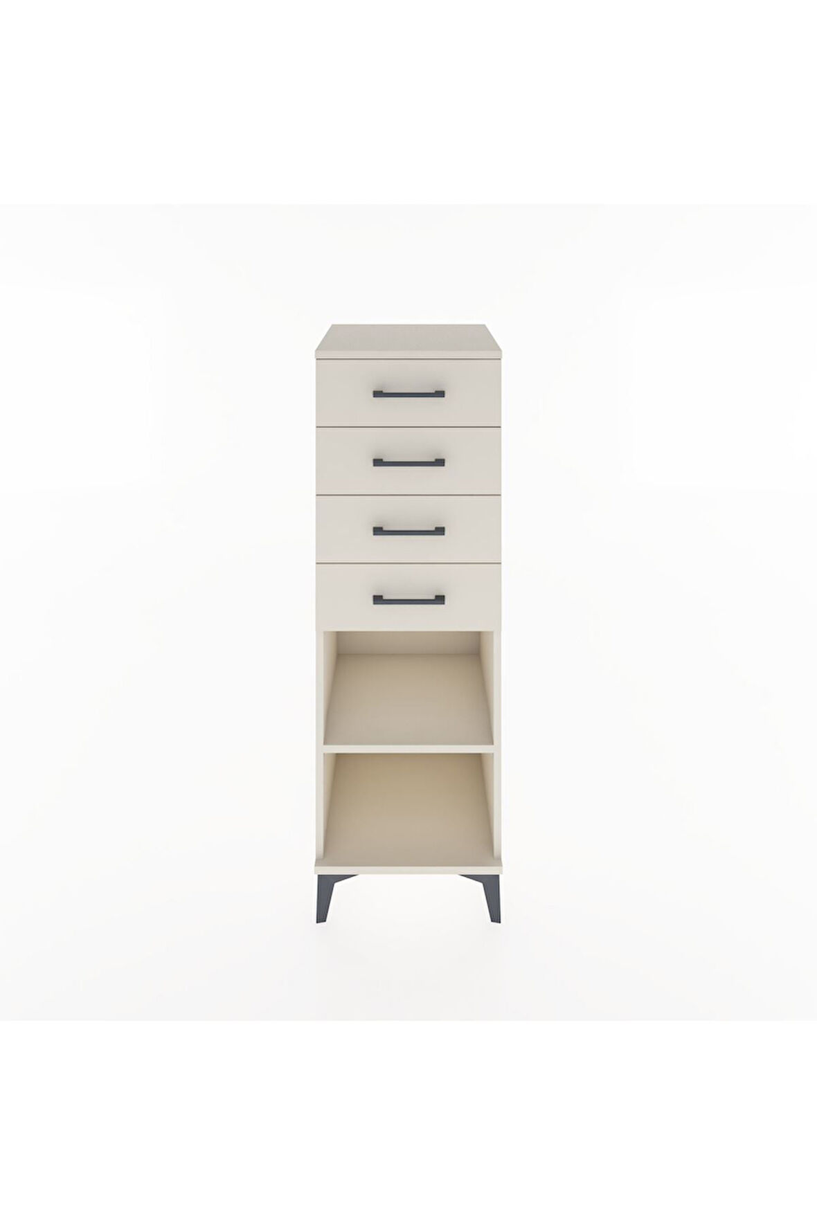 Hyperion Dolap Tek Raflı 4 Çekmeceli 44x44x134 Aytaşı-Aytaşı