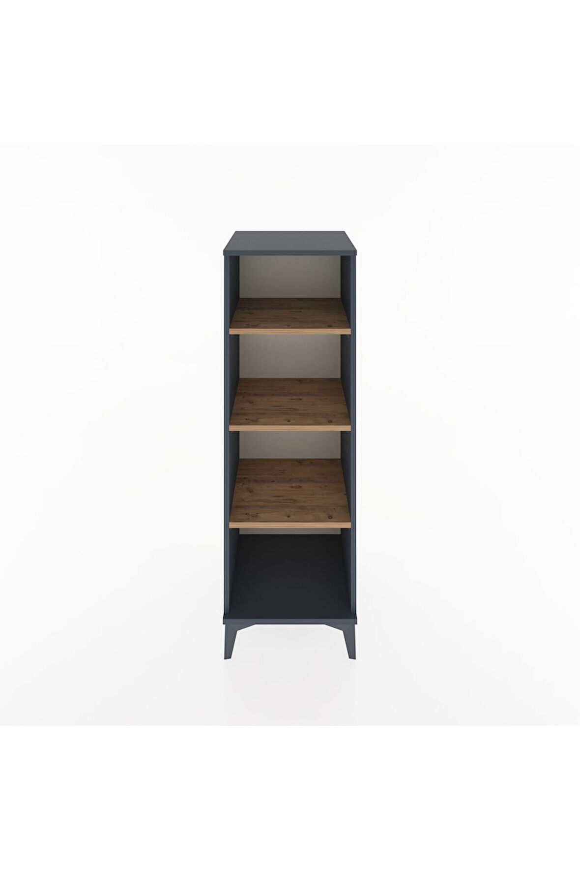 Hyperion Dolap 3 Raflı 44x44x134 Antrasit-Çam