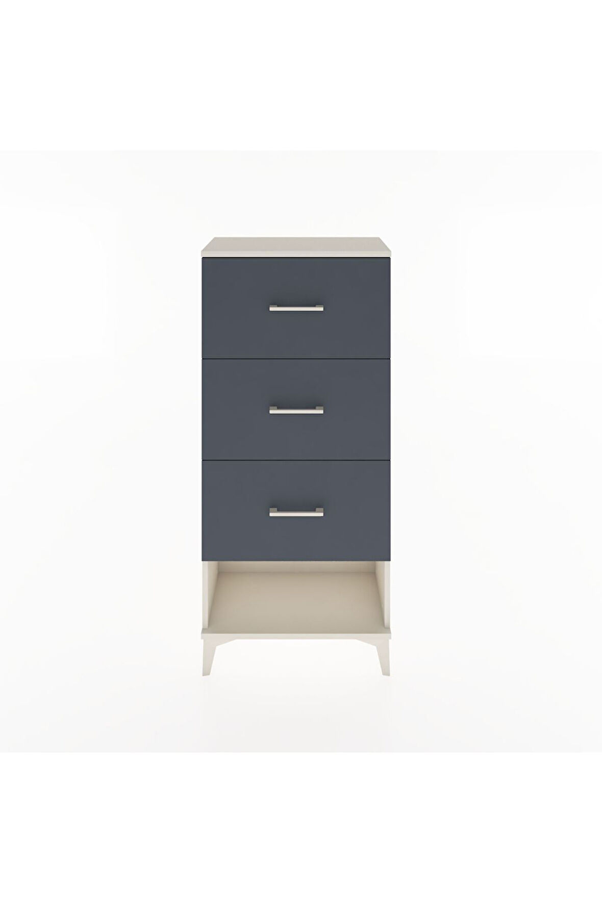 Hyperion Dolap 3 Çekmeceli 60x44x134 Aytaşı-Antrasit
