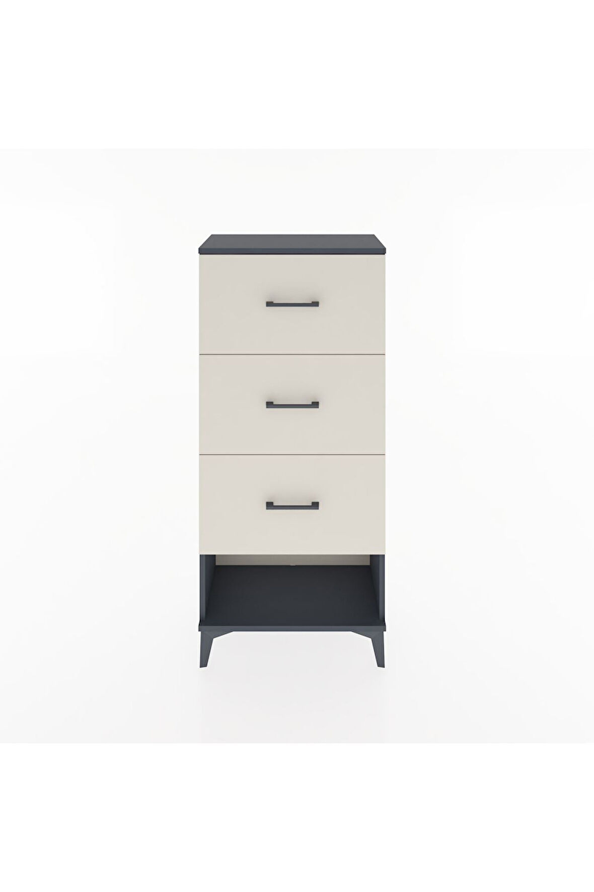 Hyperion Dolap 3 Çekmeceli 60x44x134 Antrasit-Aytaşı