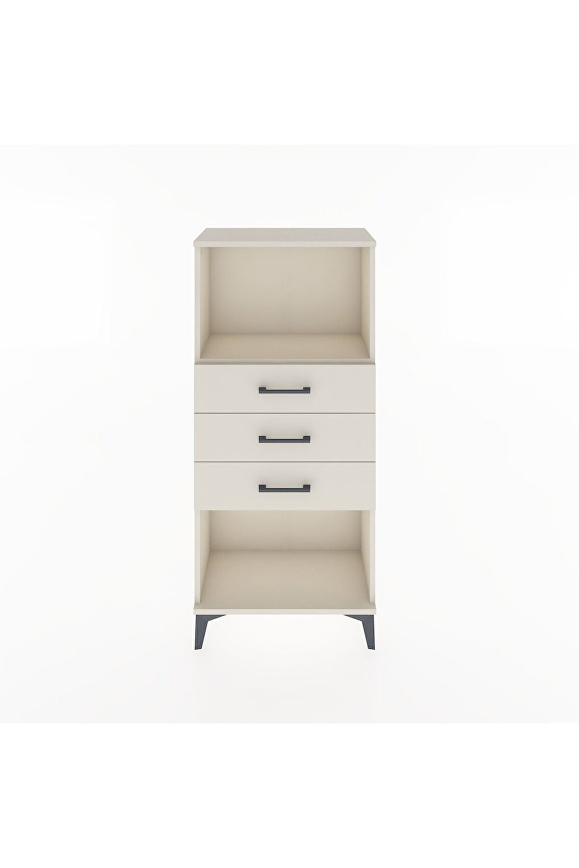 Hyperion Dolap Tek Raflı 3 Çekmeceli 60x44x134 Aytaşı-Aytaşı