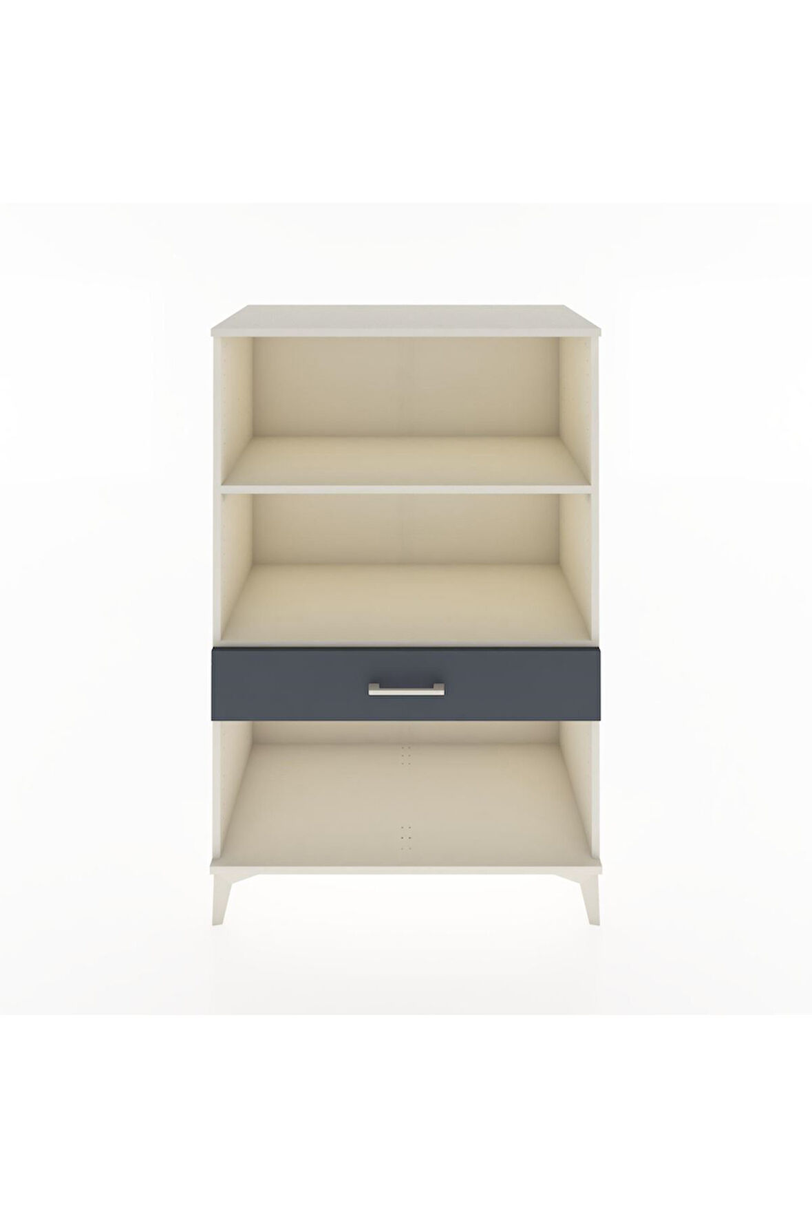 Hyperion Dolap 2 Raflı Tek Çekmeceli 88x44x134 Aytaşı-Antrasit