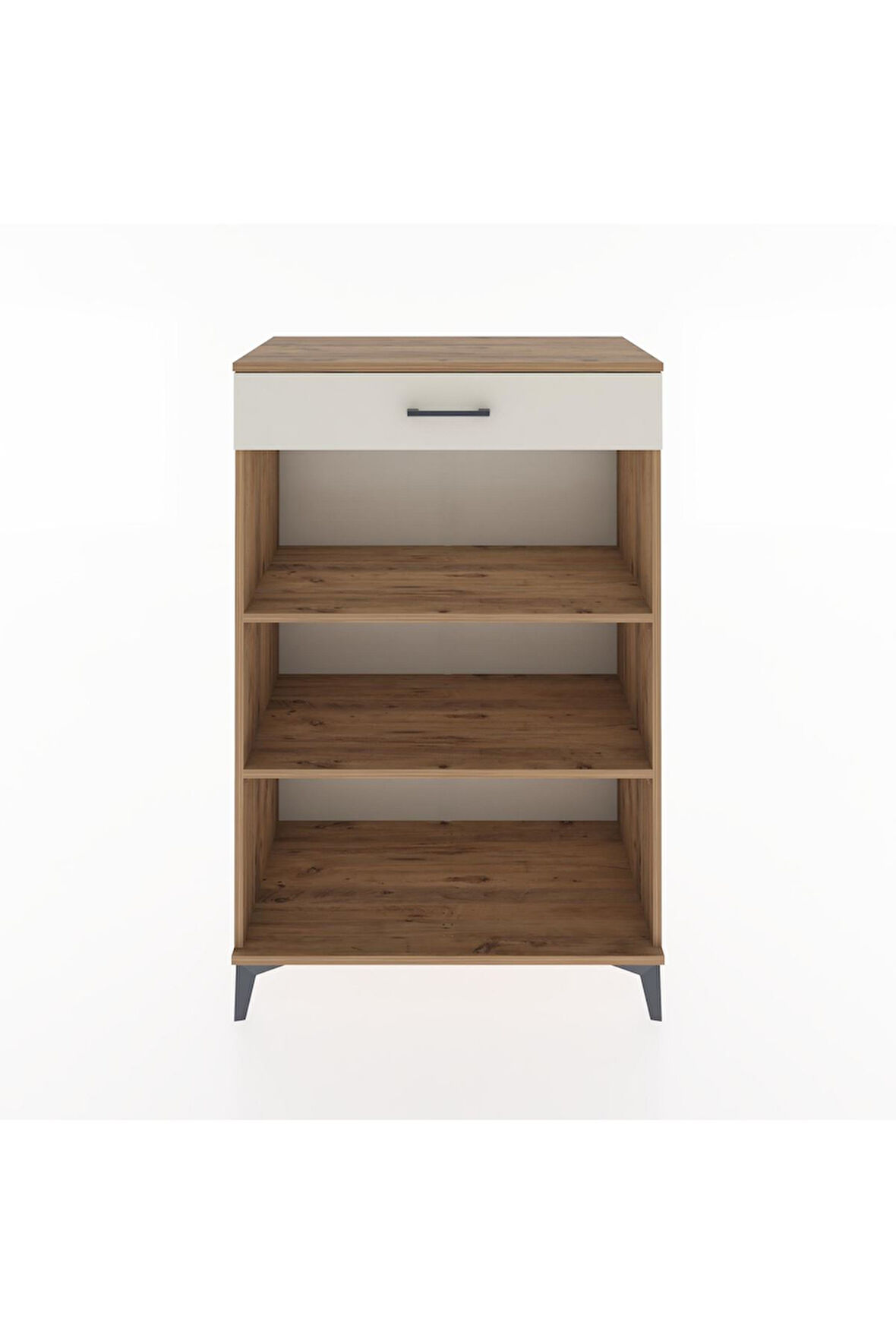 Hyperion Dolap 2 Raflı Tek Çekmeceli 88x44x134 Çam-Aytaşı