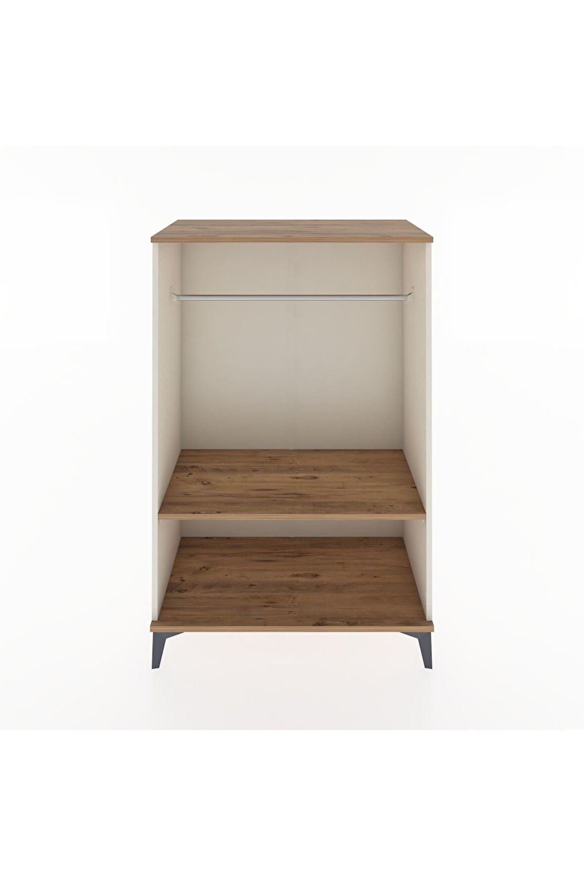 Hyperion Dolap Tek Raflı Tek Askılı 88x44x134 Aytaşı-Çam