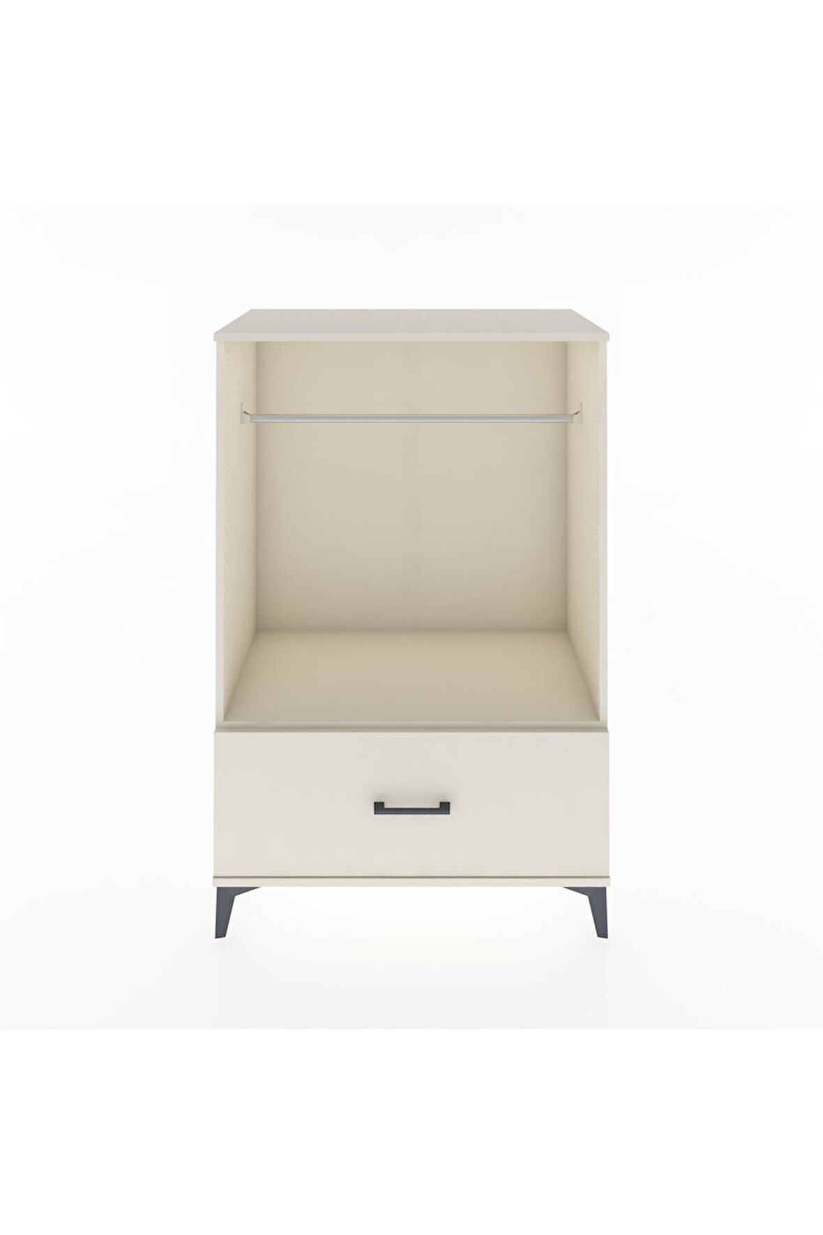 Hyperion Dolap Tek Raflı Tek Çekmeceli Tek Askılı 88x44x134 Aytaşı-Aytaşı