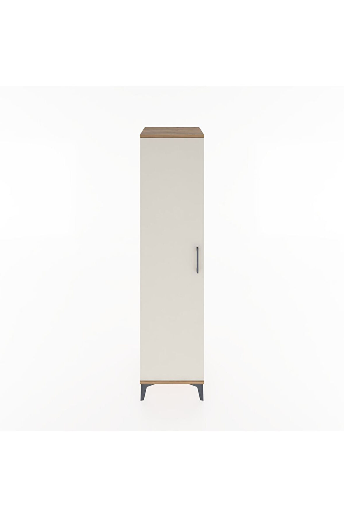 Hyperion Dolap 2 Raflı Tek Kapaklı Tek Askılı 44x44x182 Çam-Aytaşı