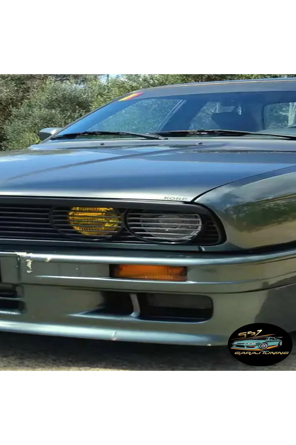 BMW E30 FAR KAPAKLARI IZGARASI 4'LÜ ABS BASKI