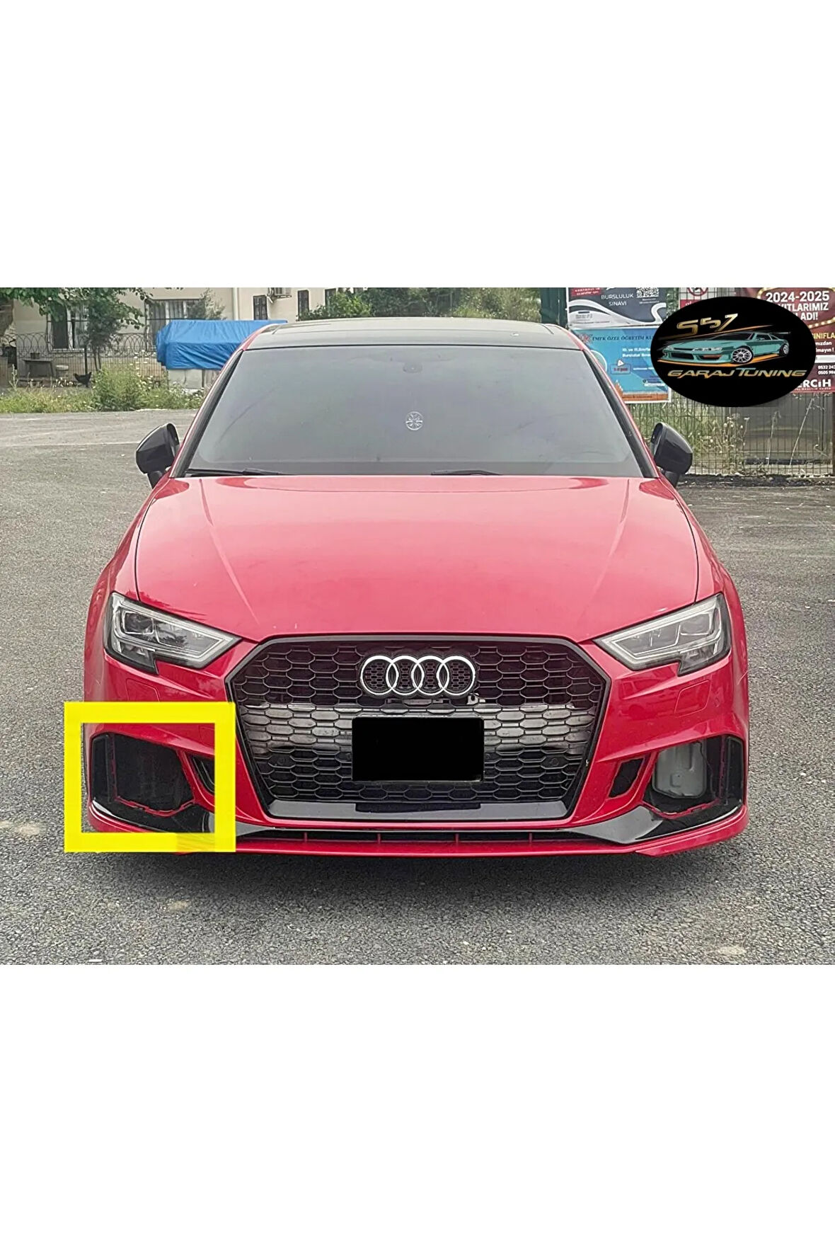 AUDİ A3 TAMPON SİS IZGARASI ÇERÇEVESİ