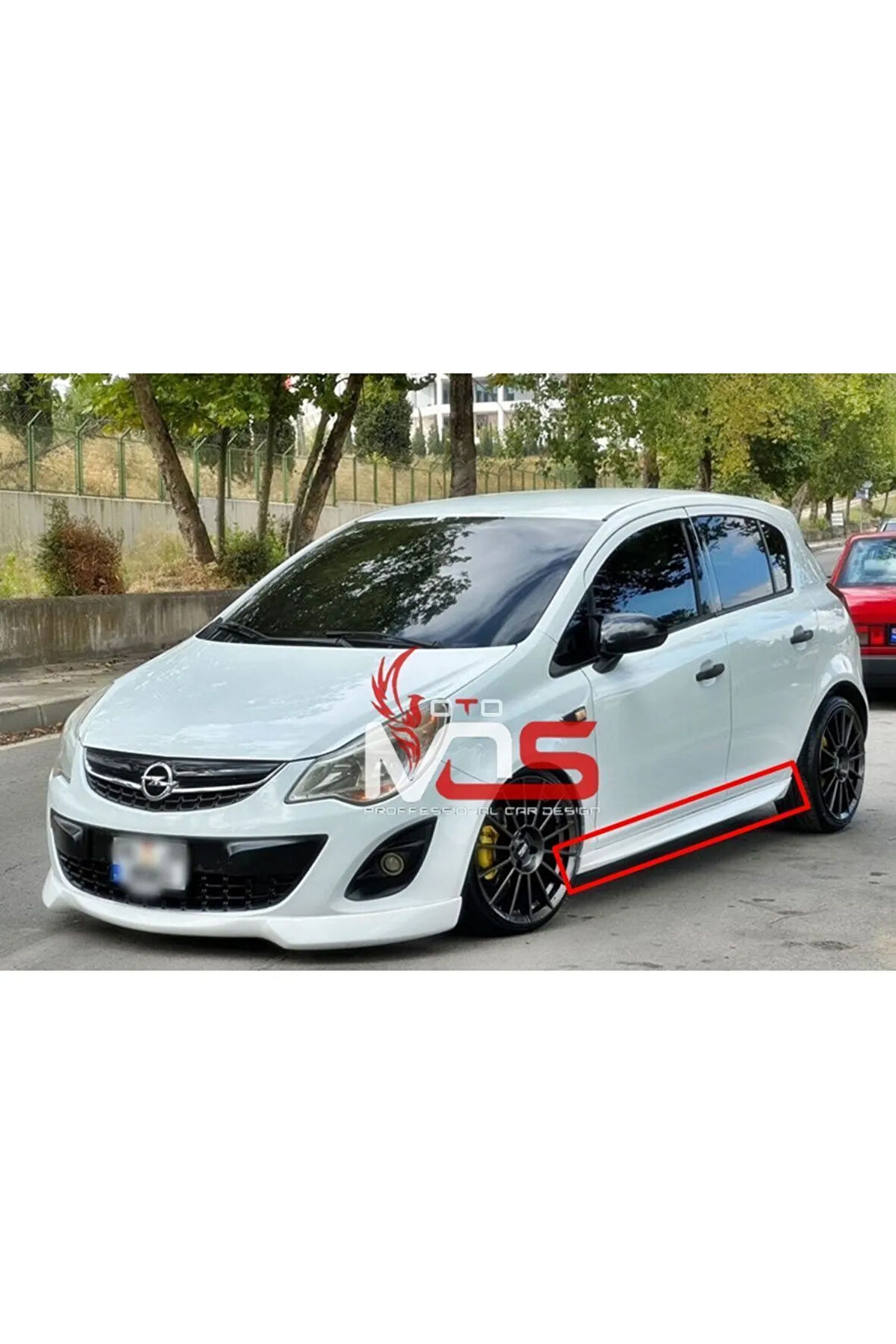 OPEL CORSA D AERO MARŞPİYEL TAKIM FİBERGLASS BOYASIZ