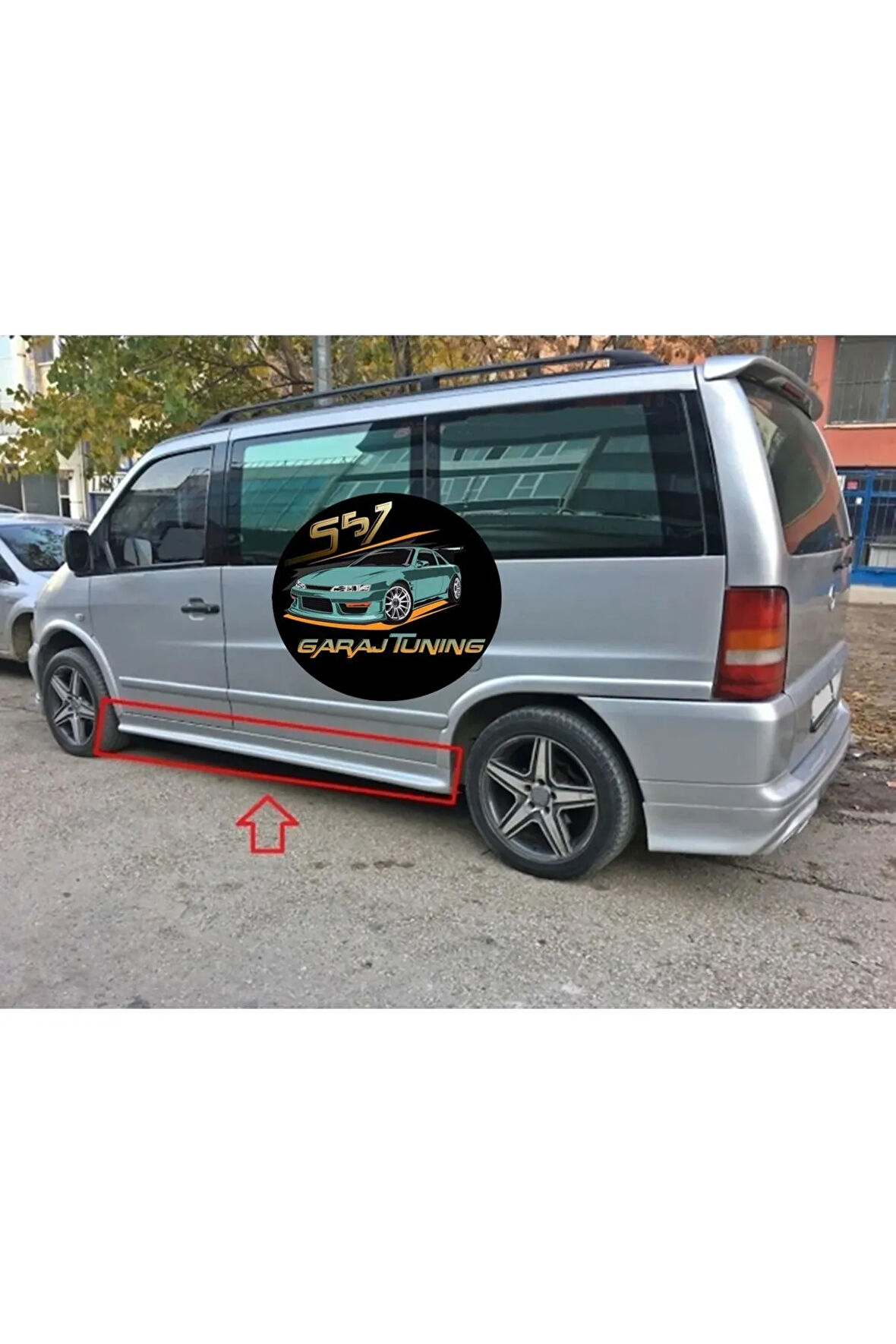 MERCEDES VİTO 1 MARŞPİYEL SAĞ SOL TAKIM FİBERGLASS BOYASIZ