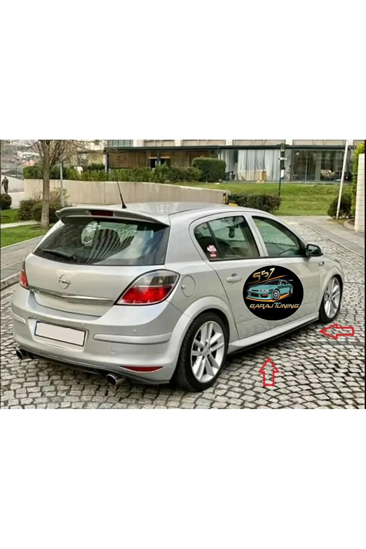 OPEL ASTRA H MARŞPİYEL 2'Lİ TAKIM FİBERGLASS BOYASIZ