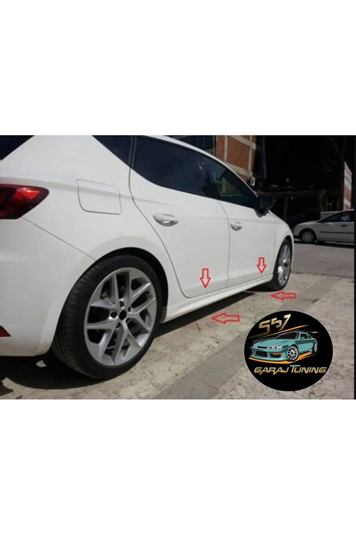 SEAT LEON 3 R MARŞPİYEL TAKIMI (2013-2018) FİBERGLASS BOYASIZ