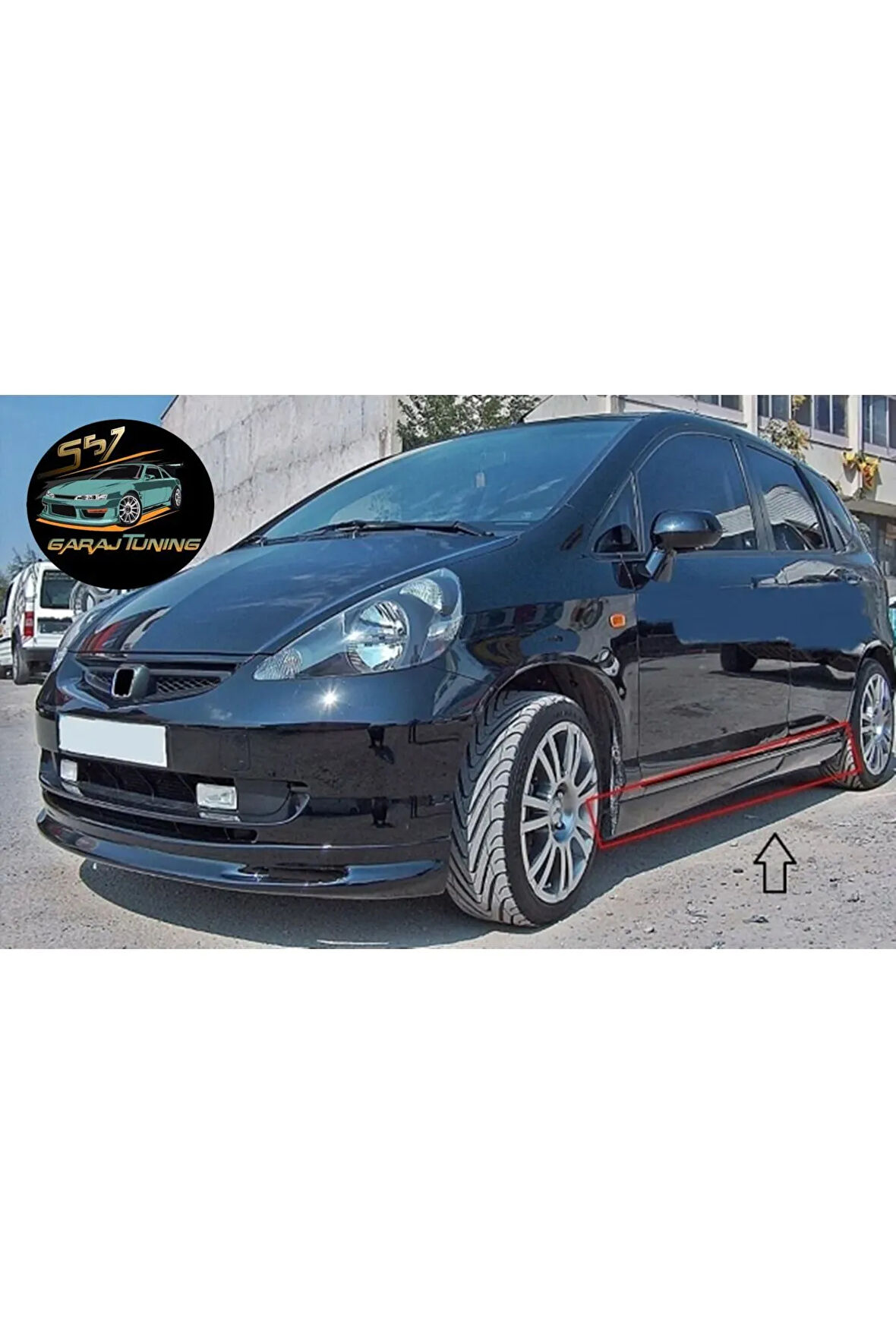 HONDA JAZZ MARŞPİYEL SAĞ SOL TAKIM FİBERGLASS BOYASIZ