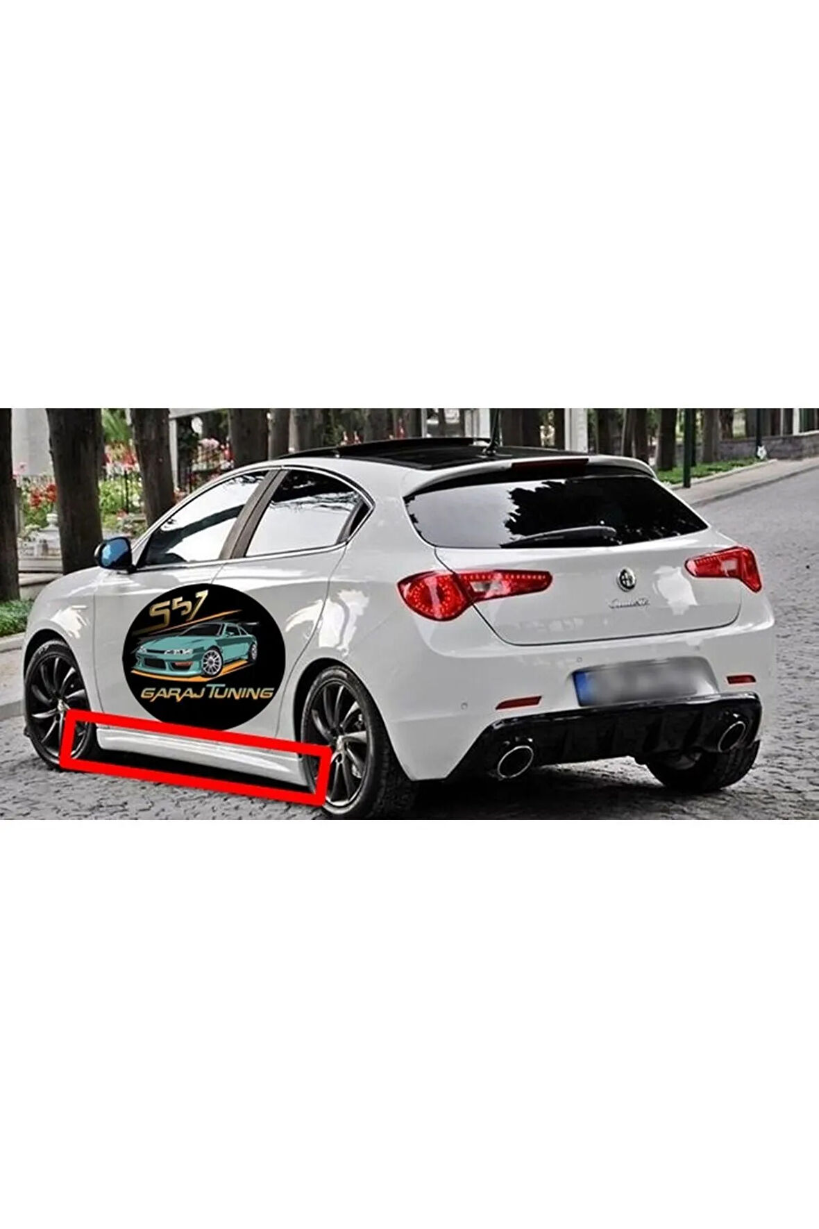 ALFA ROMEO GUİLİETTA MARŞPİYEL SAĞ SOL TAKIM FİBERGLASS BOYASIZ